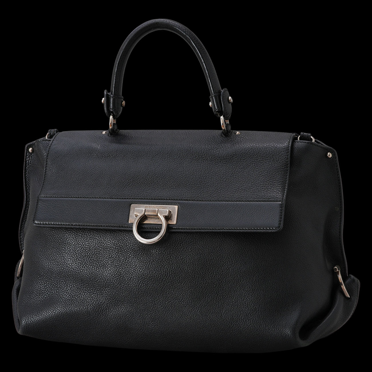 FERRAGAMO(USED)페레가모 간치니 토트겸 숄더백