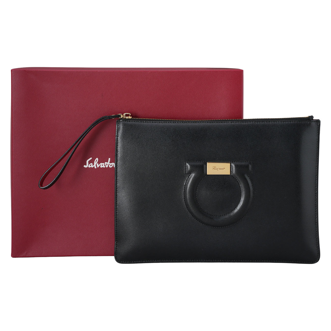 FERRAGAMO(USED)페레가모 간치니 클러치