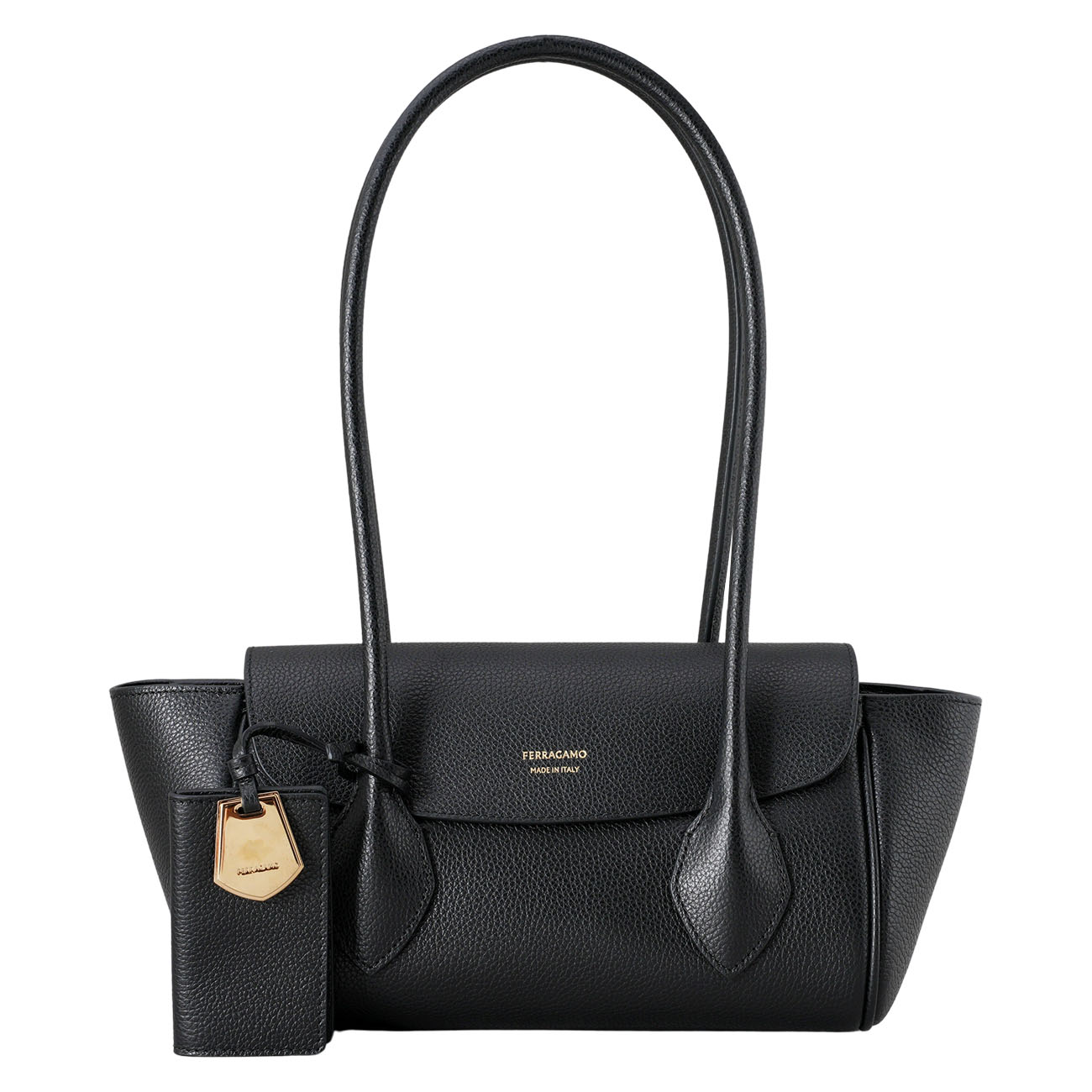 SALVATORE FERRAGAMO(USED)페레가모 이스트 웨스트 레더 숄더백