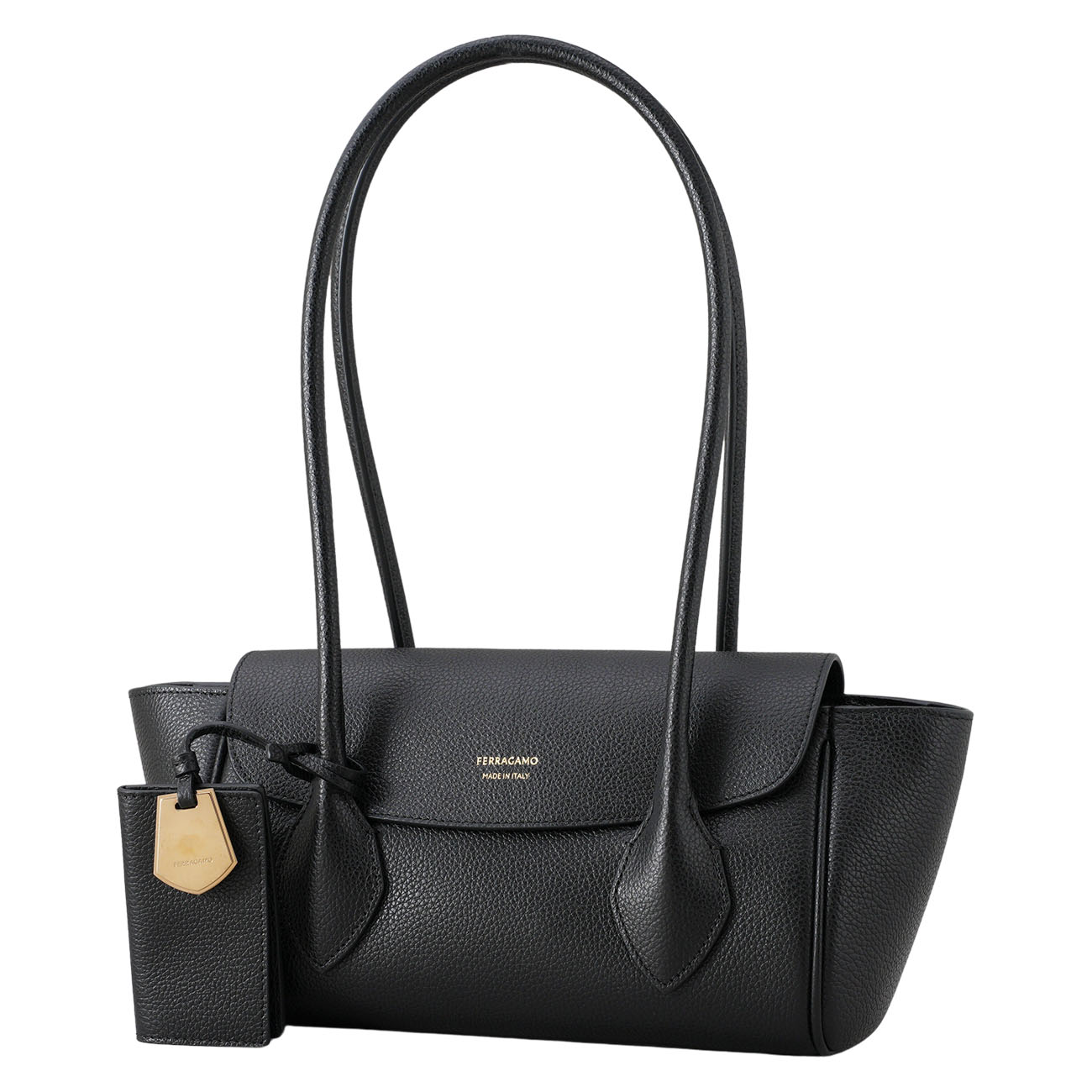 SALVATORE FERRAGAMO(USED)페레가모 이스트 웨스트 레더 숄더백