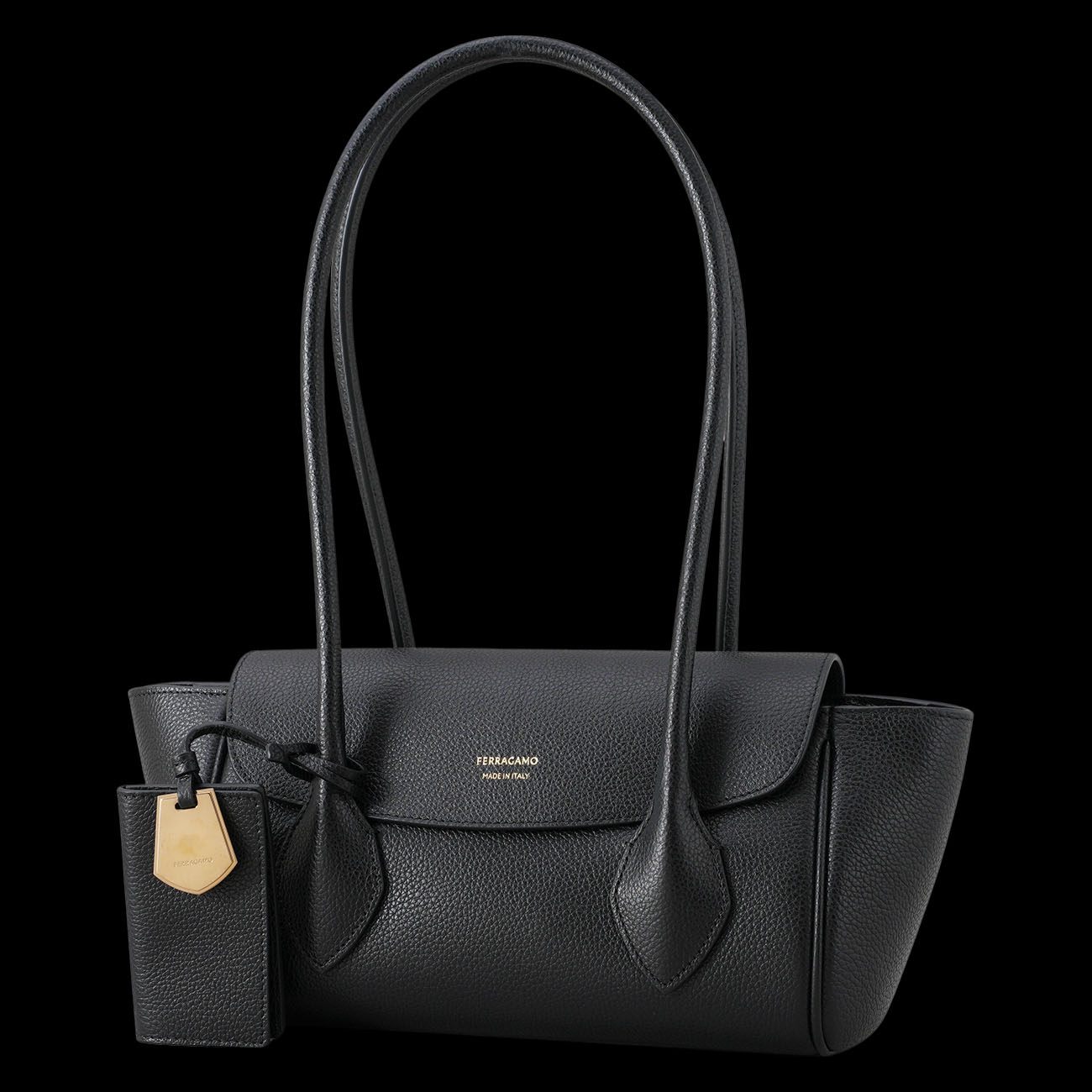 SALVATORE FERRAGAMO(USED)페레가모 이스트 웨스트 레더 숄더백