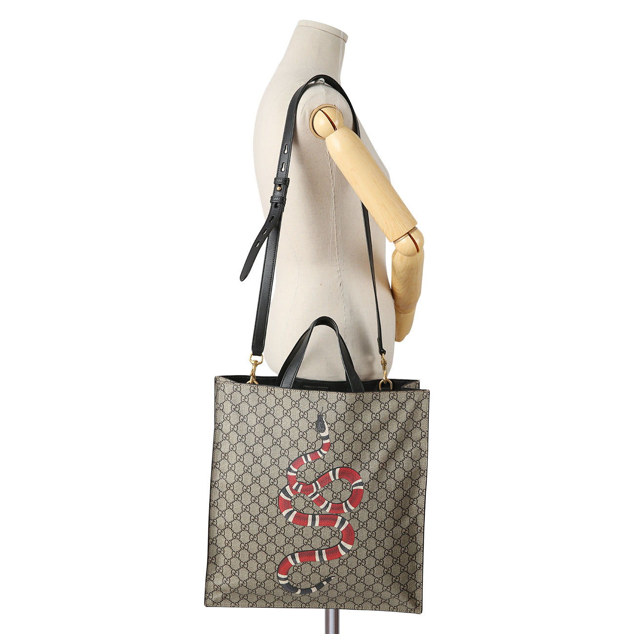 GUCCI(USED)구찌 450950 GG수프림 토트겸 숄더백