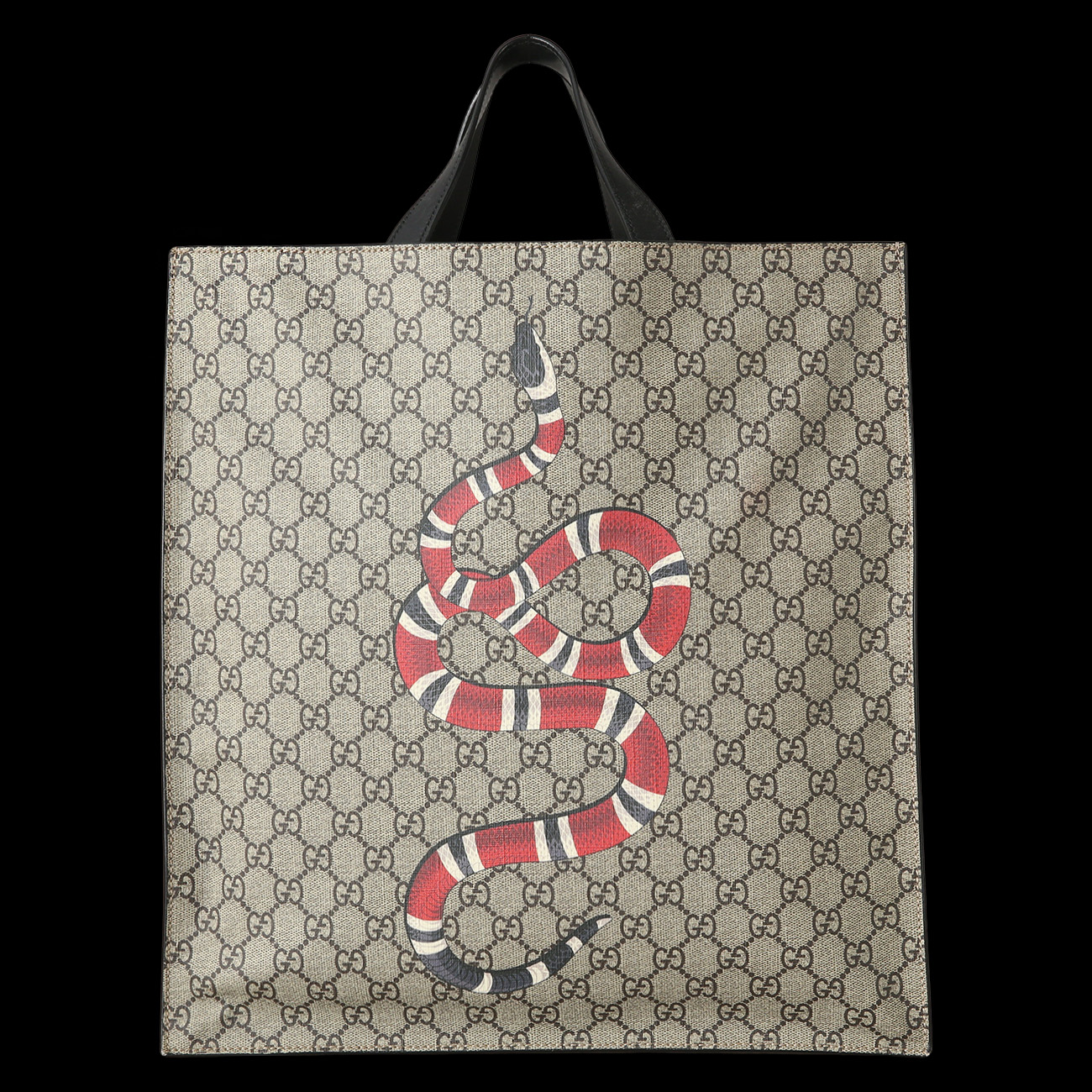 GUCCI(USED)구찌 450950 GG수프림 토트겸 숄더백