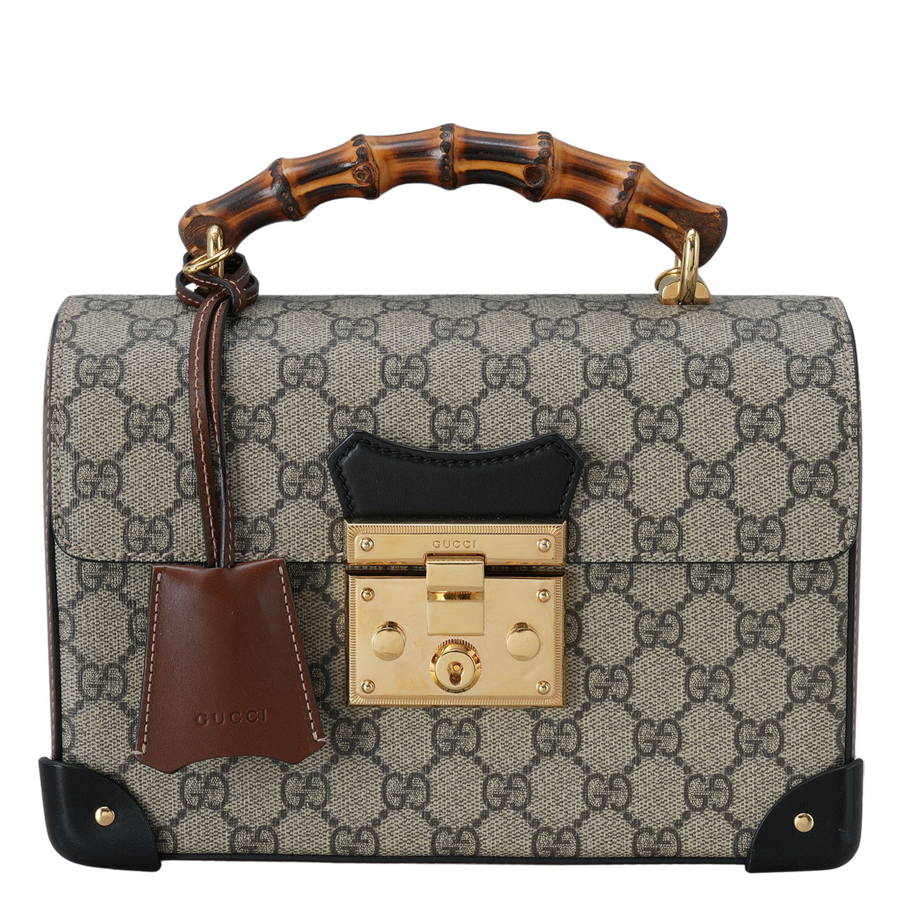 GUCCI(USED)구찌 603221 패들락 GG 스몰 뱀부 숄더백