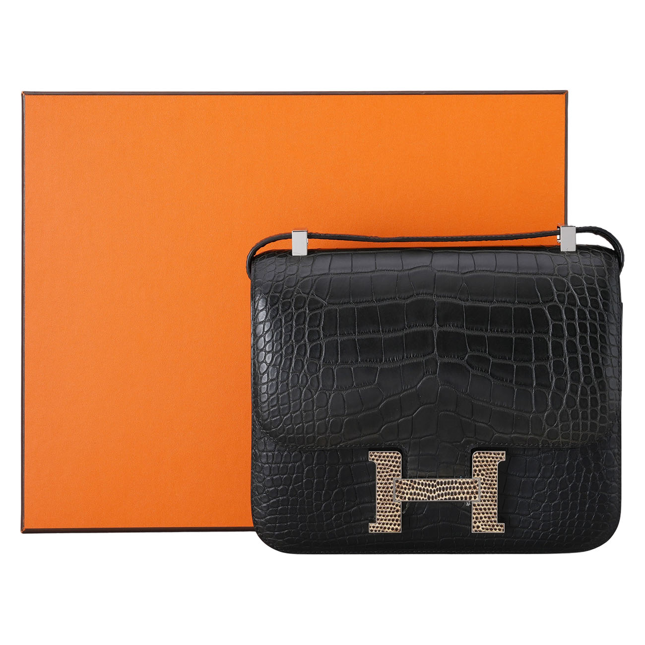 HERMES(USED)에르메스 엘리게이터 콘스탄스24