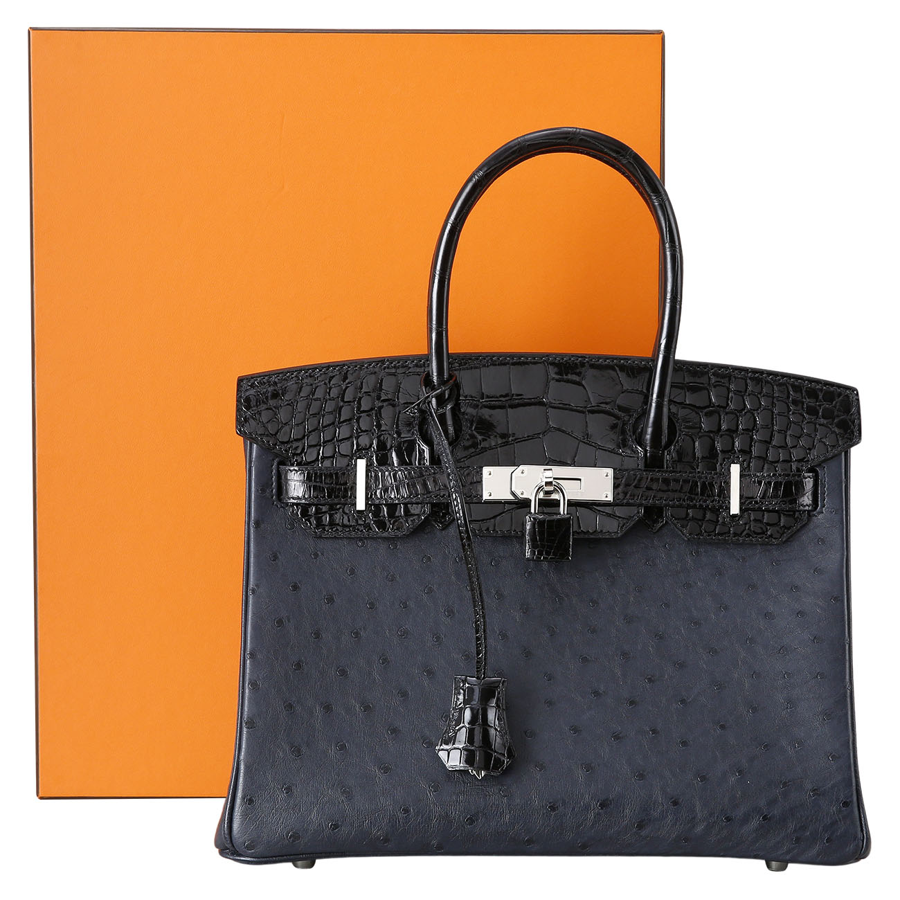 HERMES(USED)에르메스 와니 x 오스트리치 벌킨 30