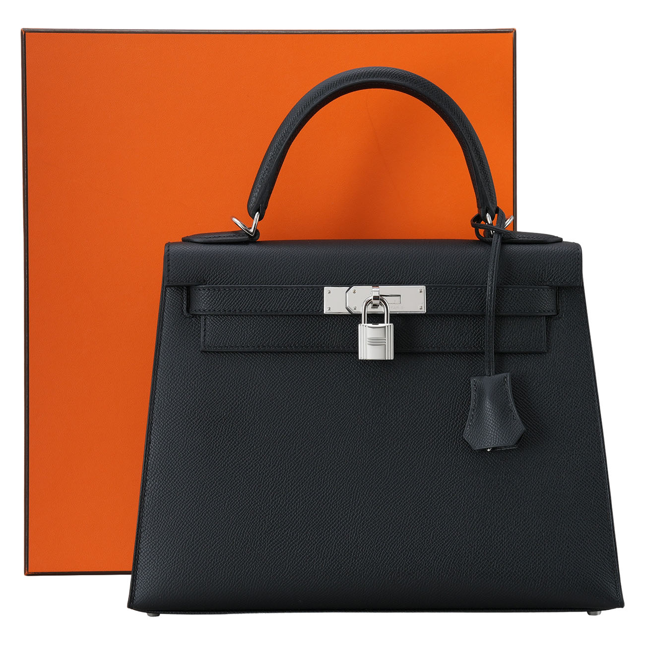 HERMES(USED)에르메스 켈리 28 블랙 은장