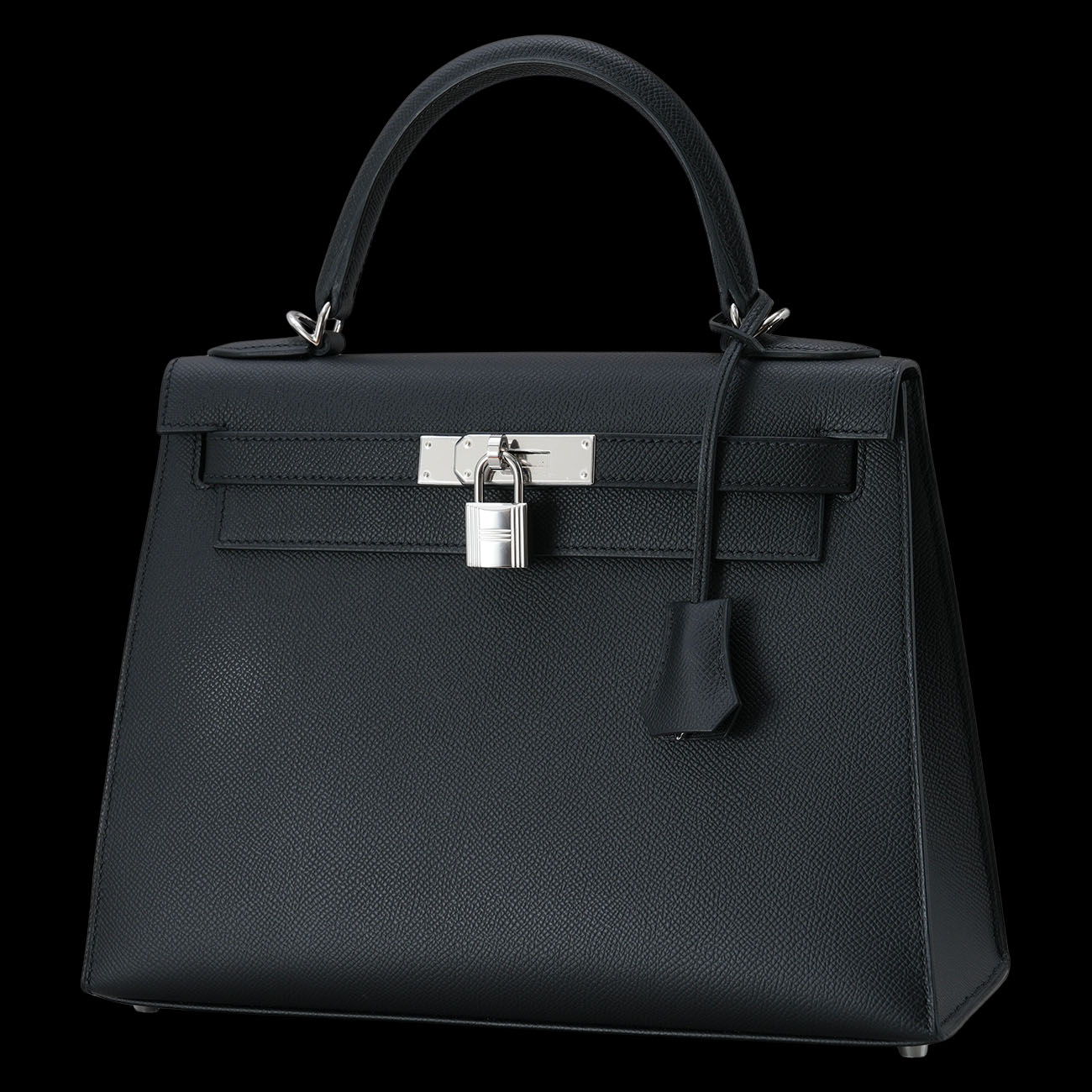 HERMES(USED)에르메스 켈리 28 블랙 은장