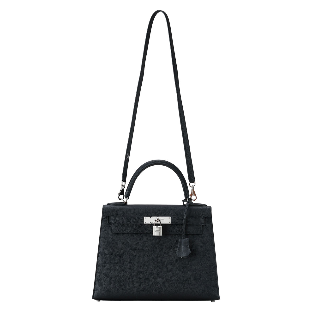 HERMES(USED)에르메스 켈리 28 블랙 은장