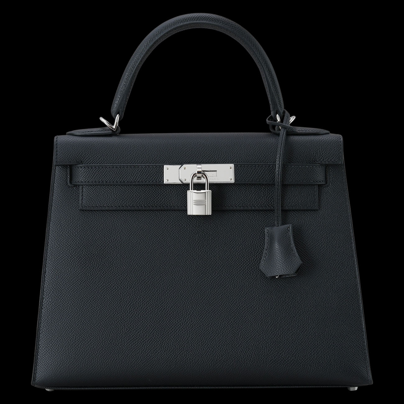 HERMES(USED)에르메스 켈리 28 블랙 은장