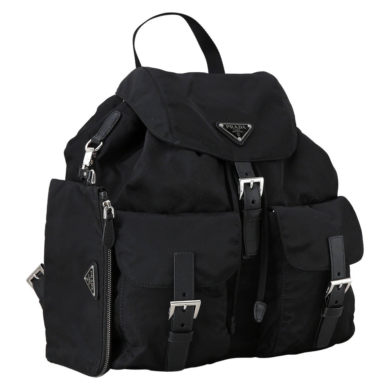 PRADA(USED)프라다 1BZ811 패브릭 백팩