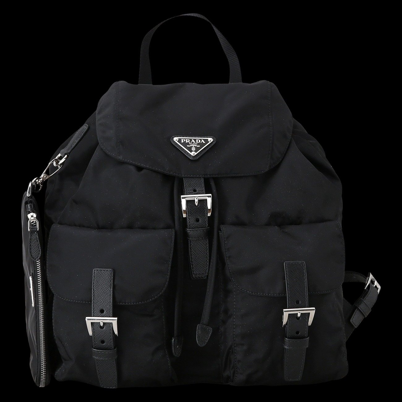 PRADA(USED)프라다 1BZ811 패브릭 백팩