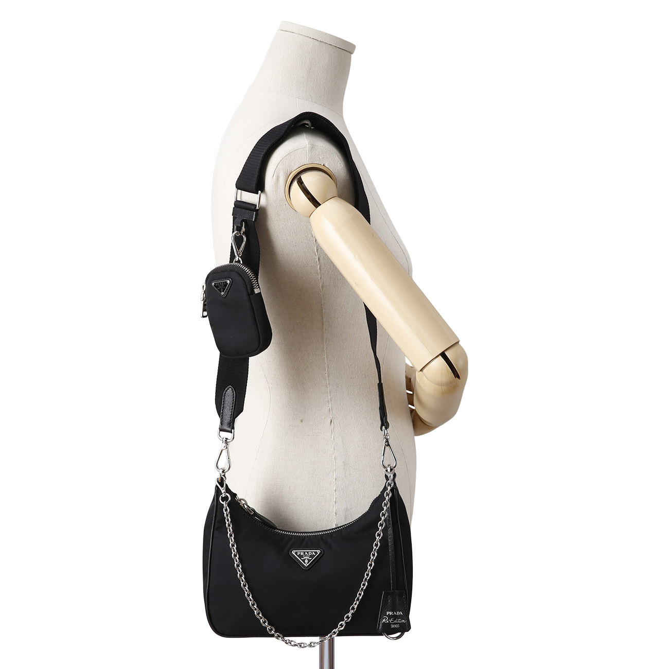 PRADA(USED)프라다 1BH204 테수토 호보 숄더백