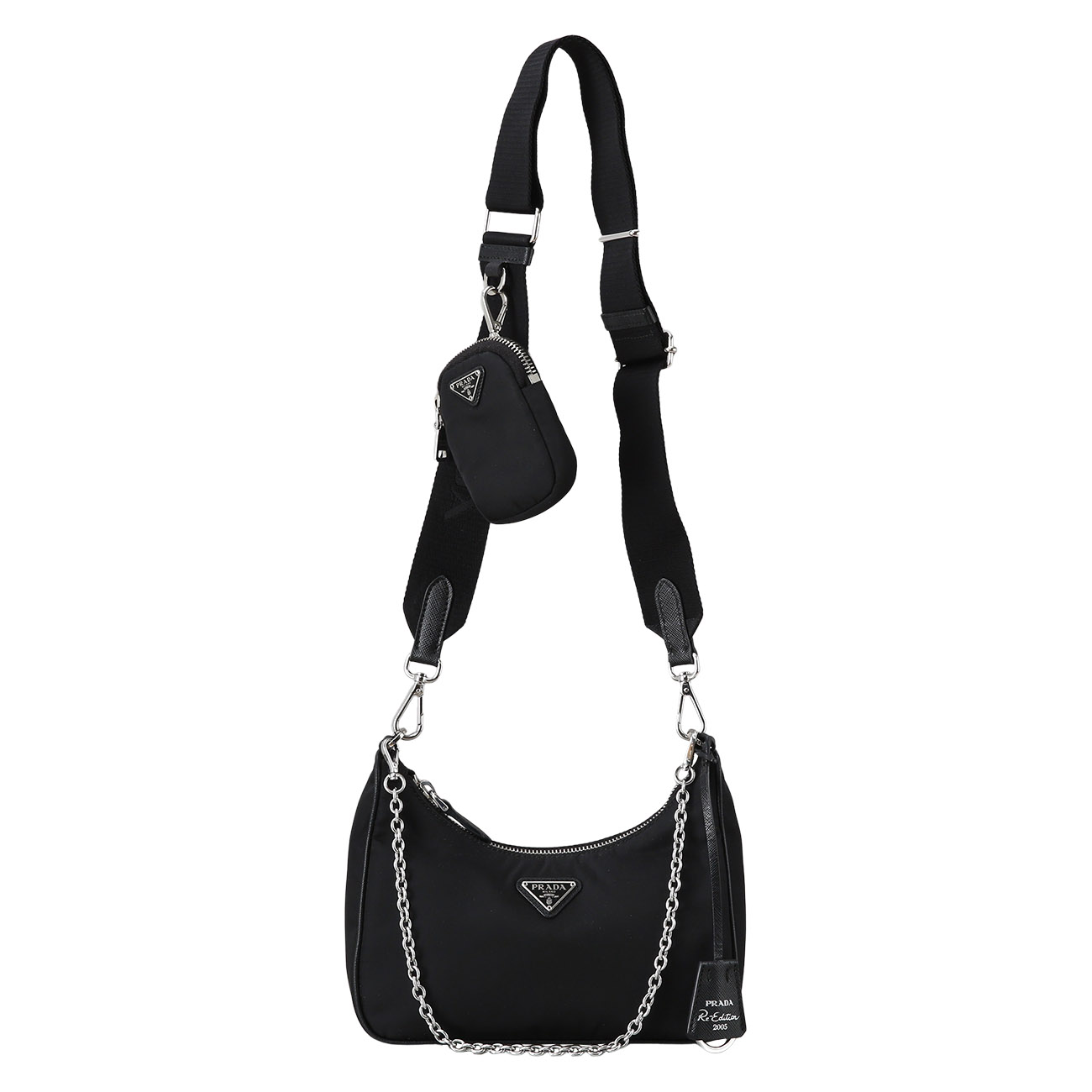 PRADA(USED)프라다 1BH204 테수토 호보 숄더백