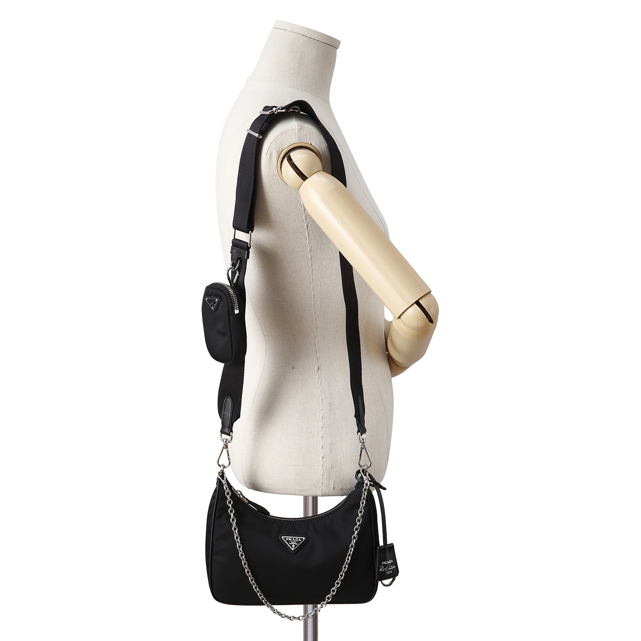 PRADA(USED)프라다 1BH204 테수토 호보 숄더백
