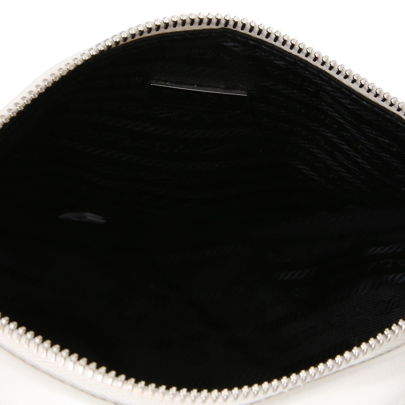 PRADA(USED)프라다 1BH190 트라이앵글 레더 숄더백