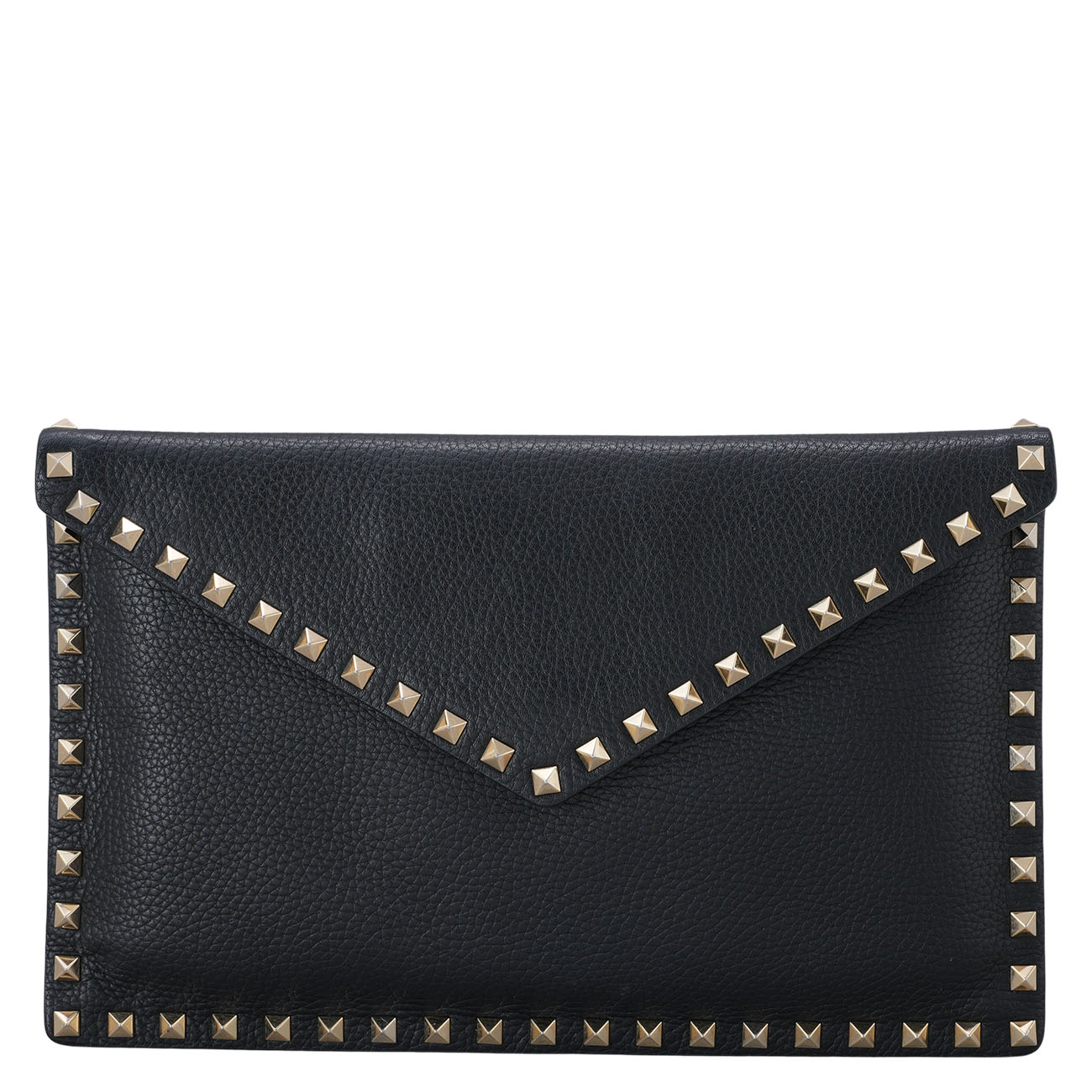 VALENTINO(USED)발렌티노 락스터드 엔벨로프 클러치백