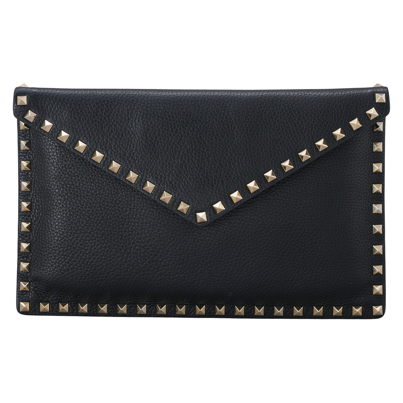 VALENTINO(USED)발렌티노 락스터드 엔벨로프 클러치백