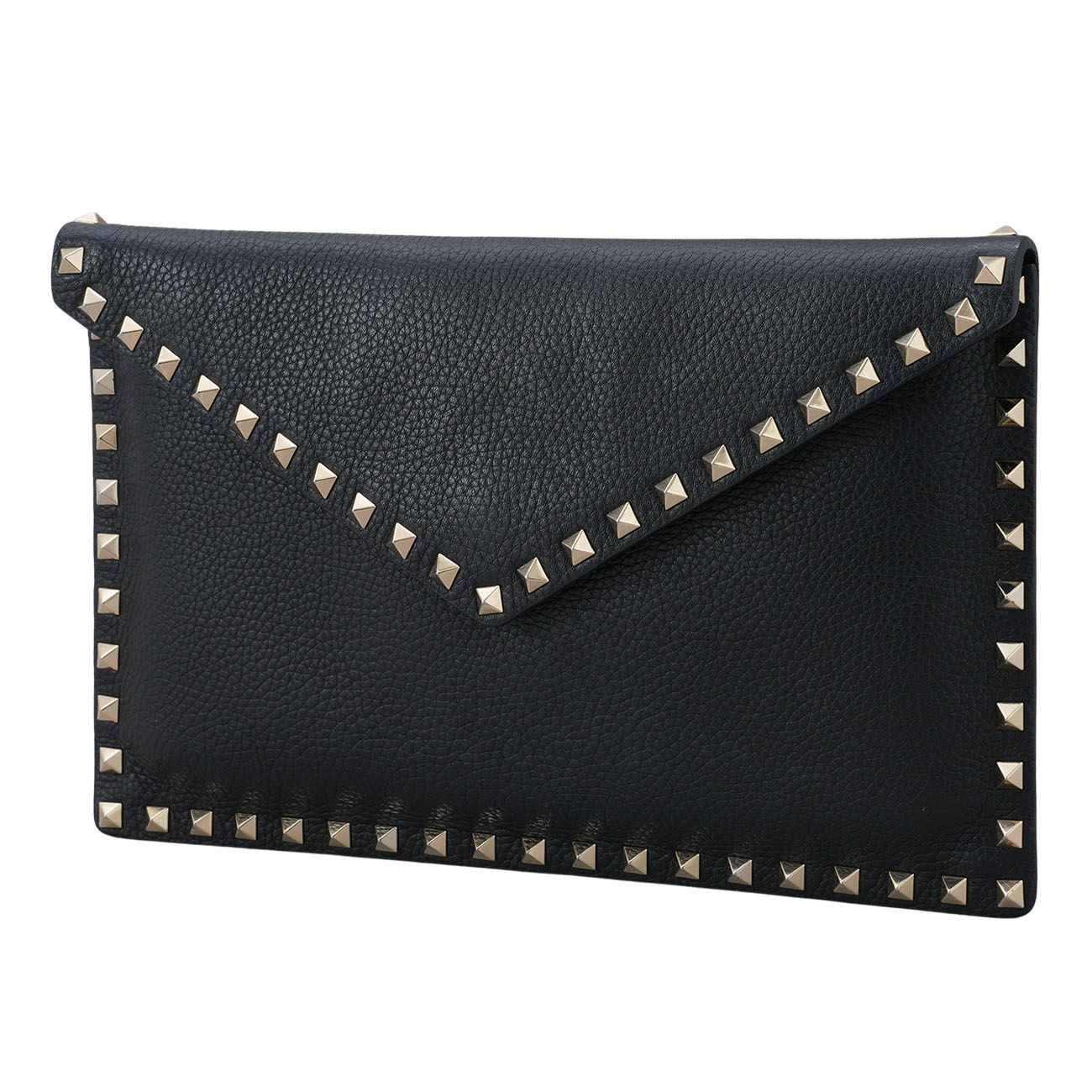 VALENTINO(USED)발렌티노 락스터드 엔벨로프 클러치백