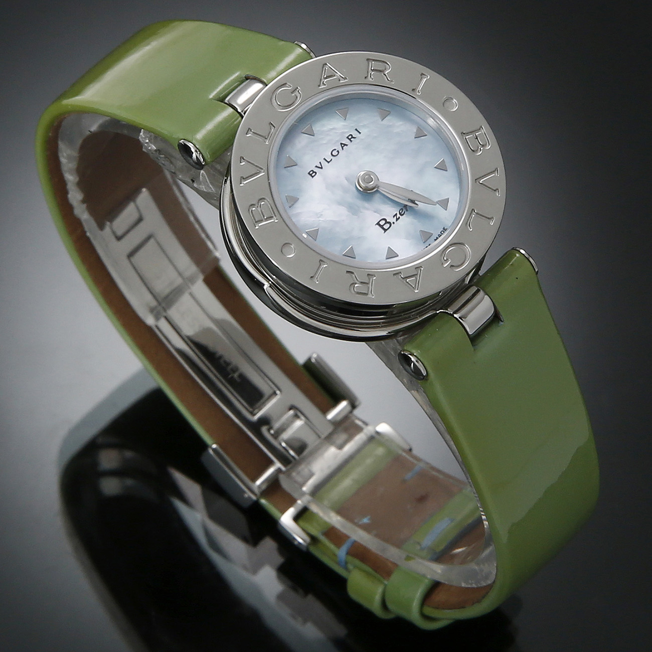 BVLGARI(USED)불가리 BZ22S 비제로원 스틸 쿼츠 자개