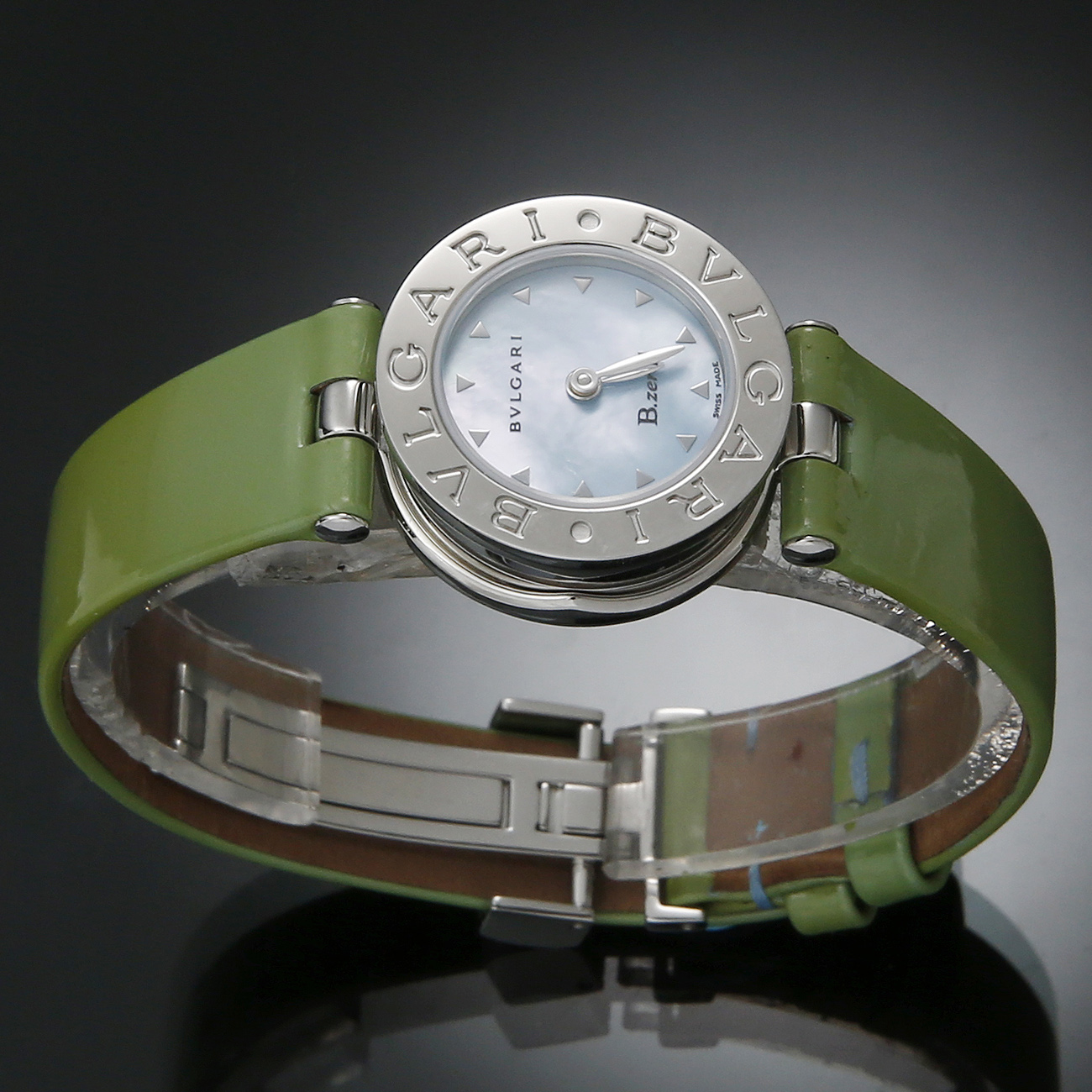 BVLGARI(USED)불가리 BZ22S 비제로원 스틸 쿼츠 자개