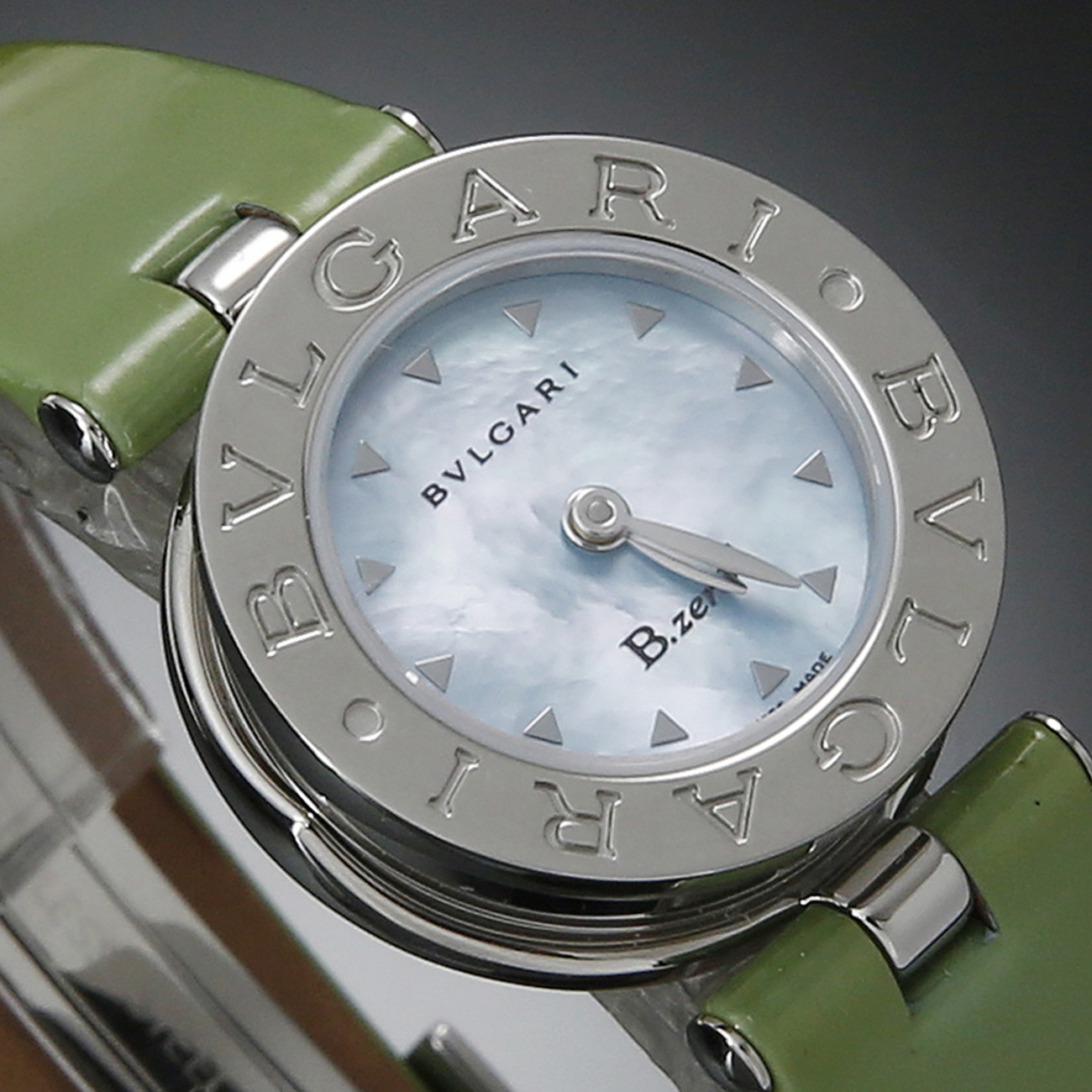 BVLGARI(USED)불가리 BZ22S 비제로원 스틸 쿼츠 자개