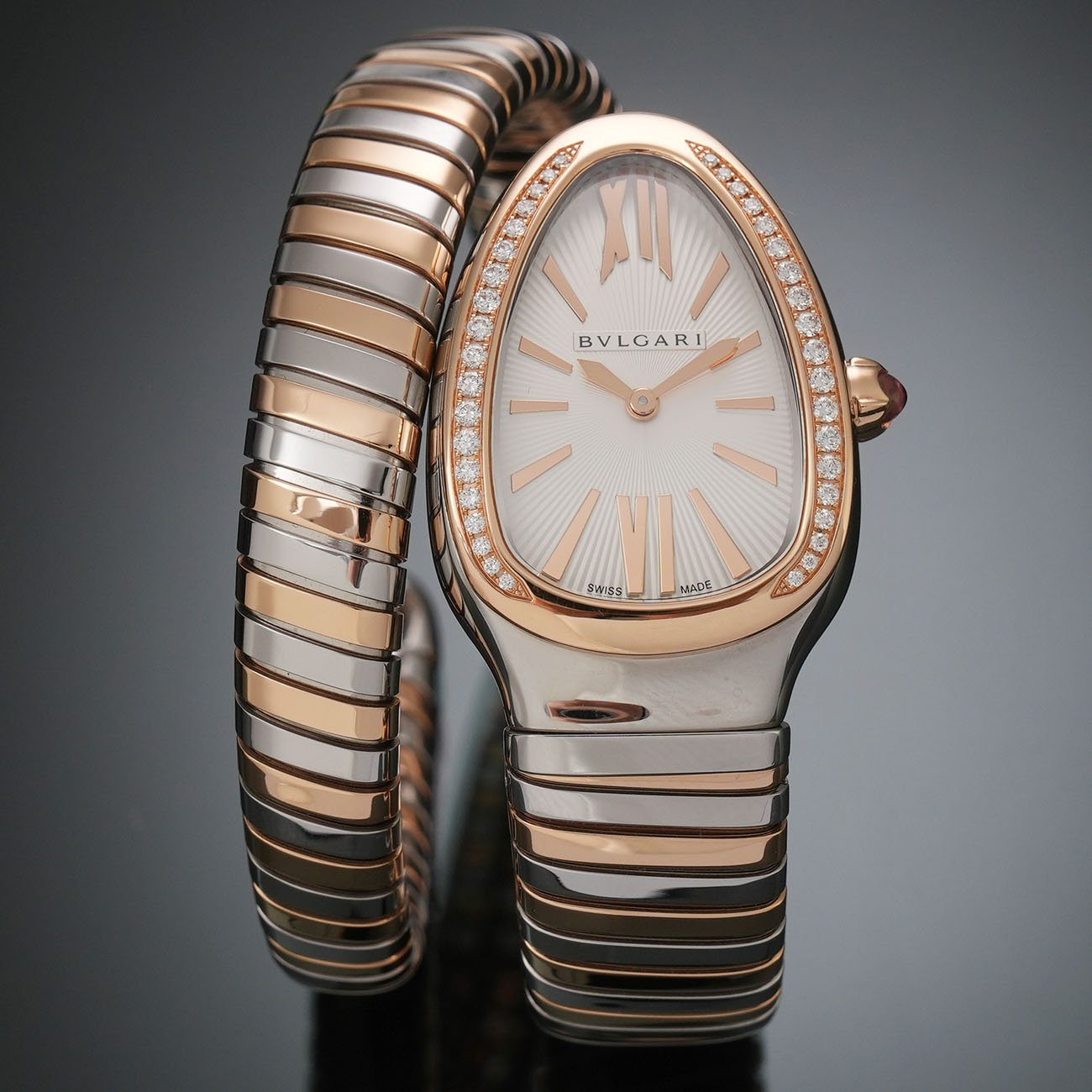 BVLGARI(USED)불가리 세르펜티 투보가스 콤비 워치