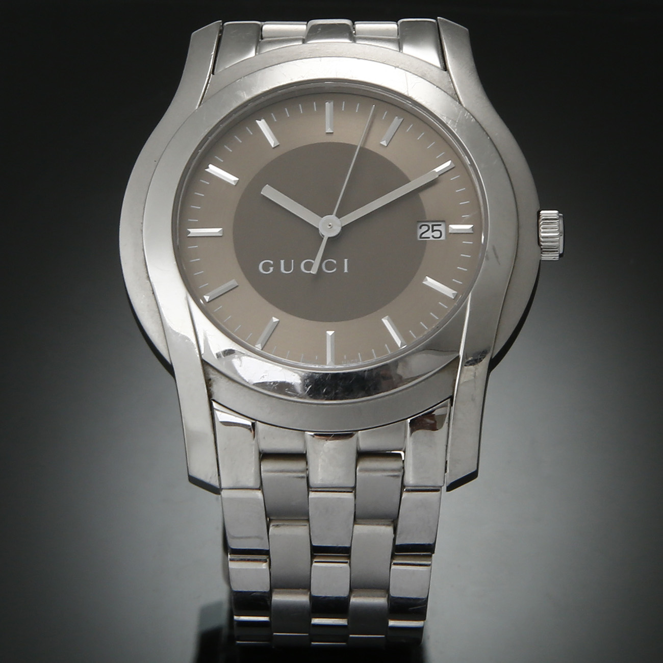 GUCCI(USED)구찌 스틸 워치 5500XL