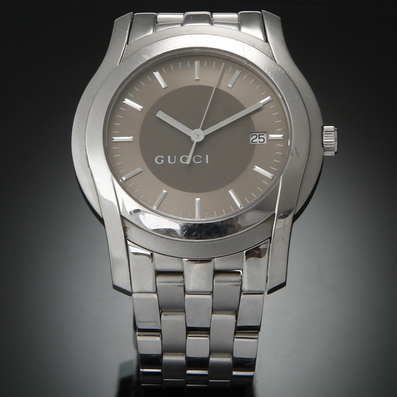 GUCCI(USED)구찌 스틸 워치 5500XL