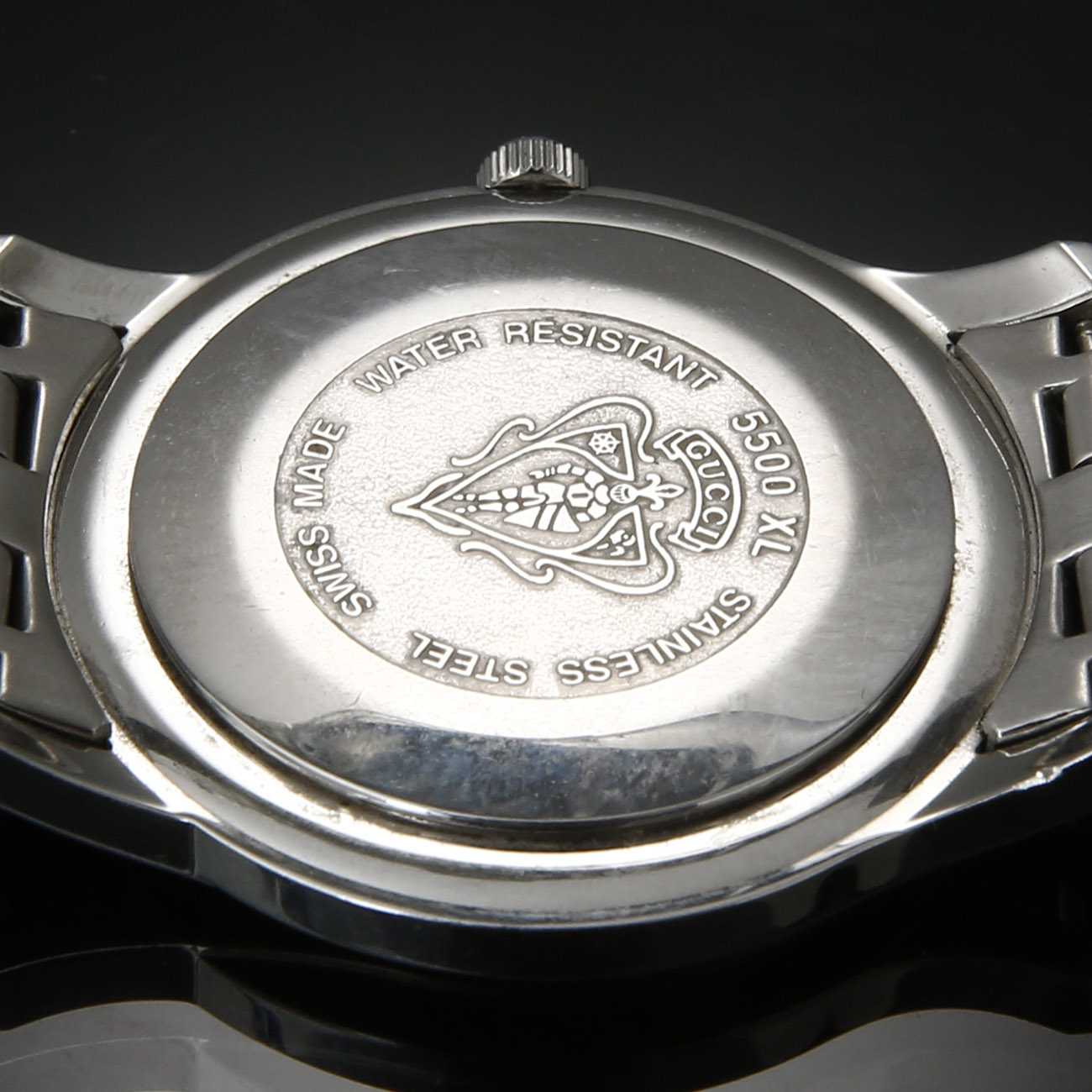 GUCCI(USED)구찌 스틸 워치 5500XL