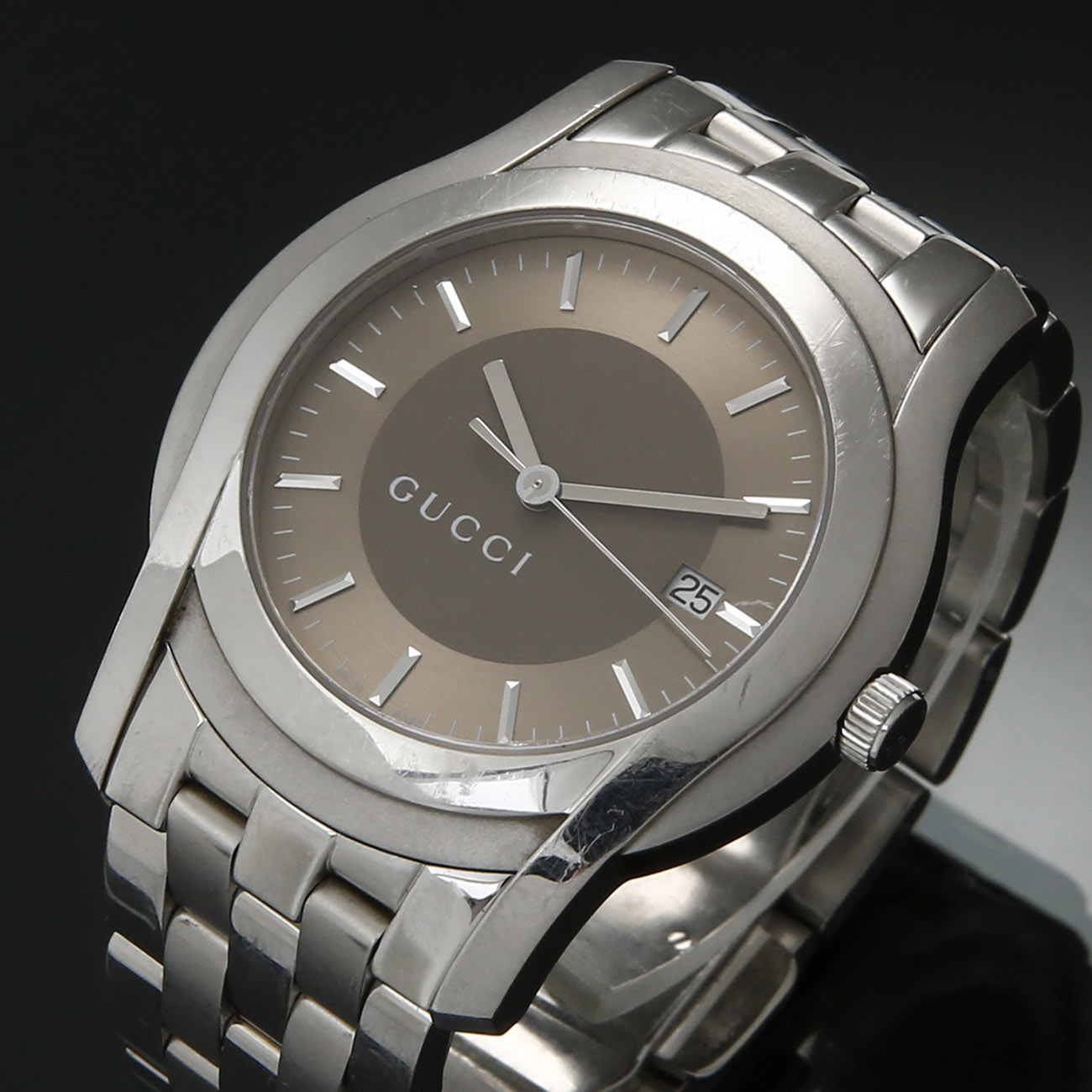GUCCI(USED)구찌 스틸 워치 5500XL