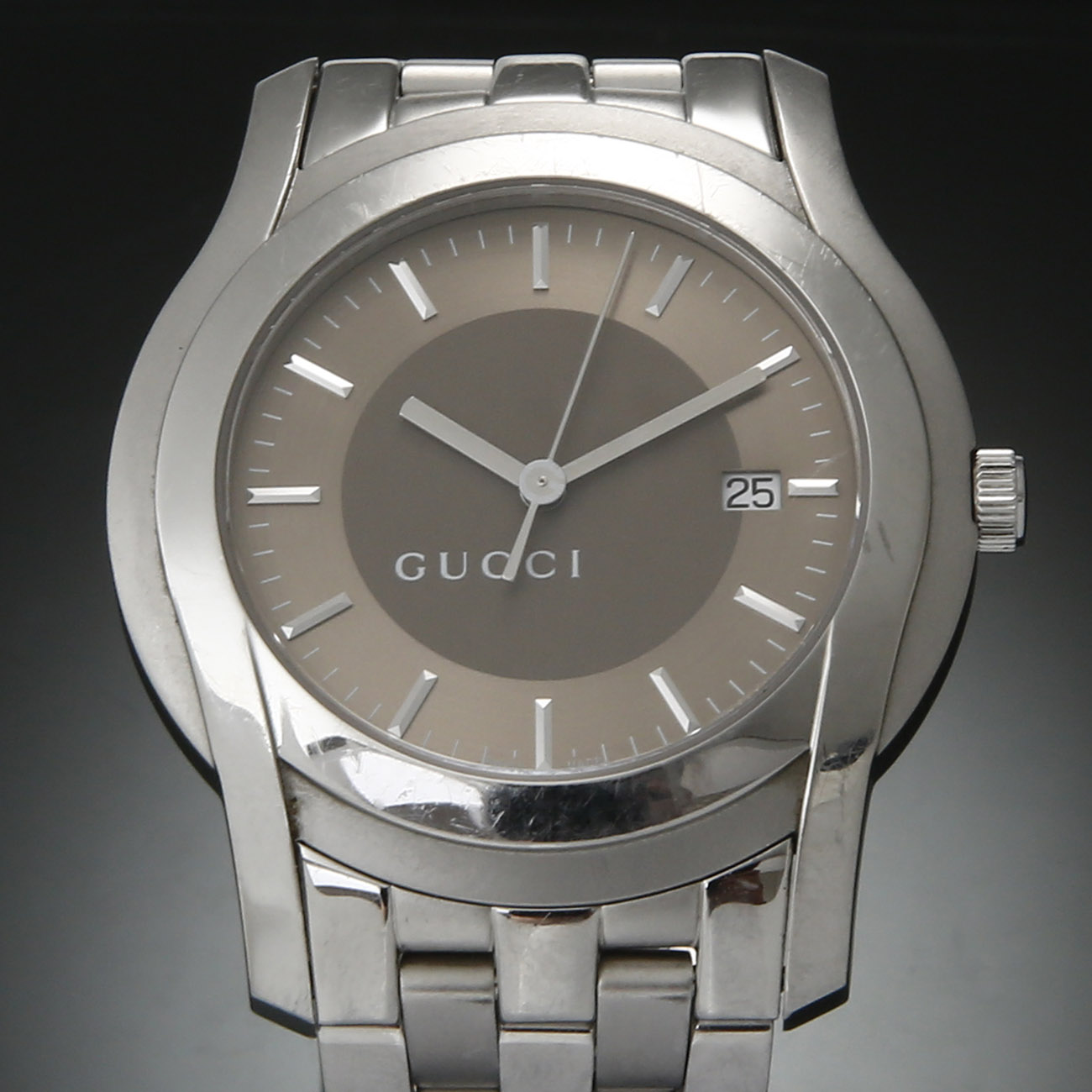 GUCCI(USED)구찌 스틸 워치 5500XL