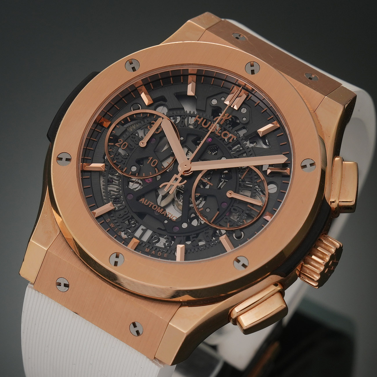 HUBLOT(USED)위블로 에어로 퓨전 킹골드