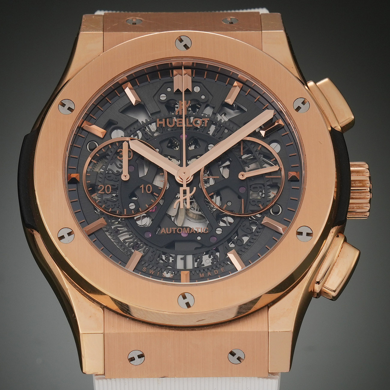 HUBLOT(USED)위블로 에어로 퓨전 킹골드