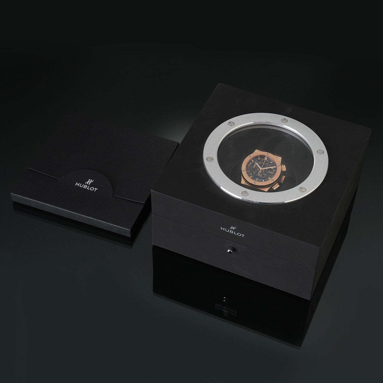 HUBLOT(USED)위블로 에어로 퓨전 킹골드