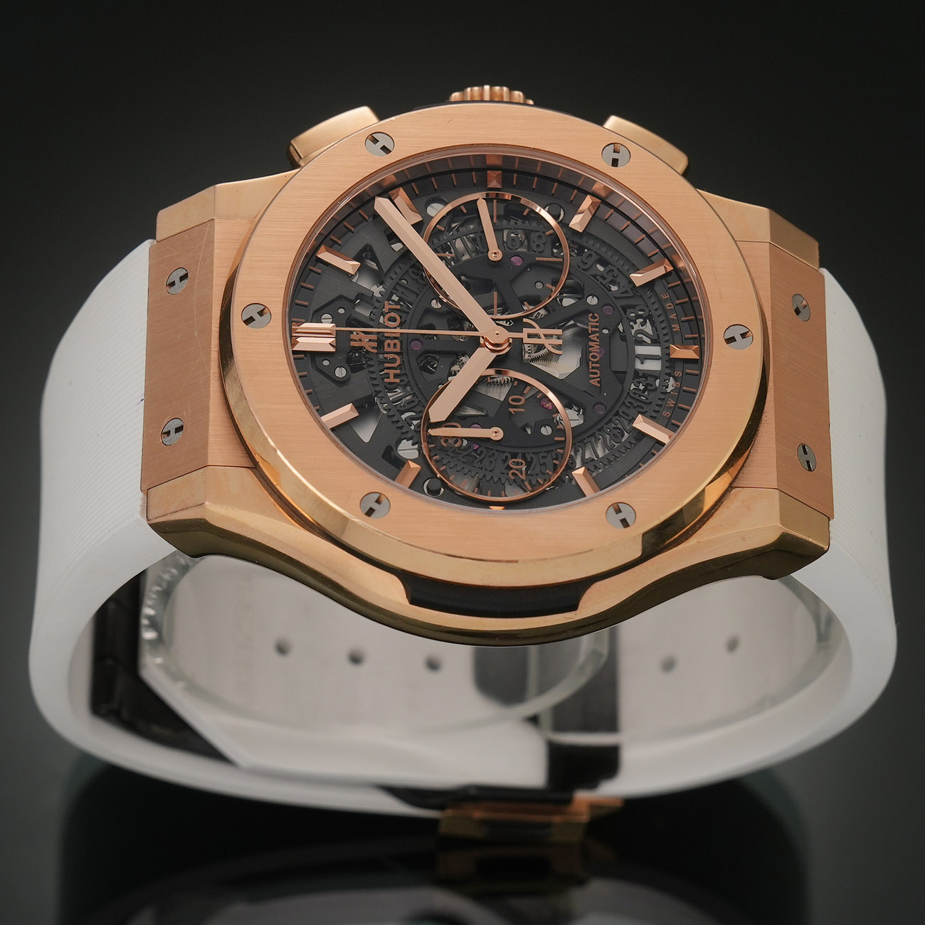 HUBLOT(USED)위블로 에어로 퓨전 킹골드