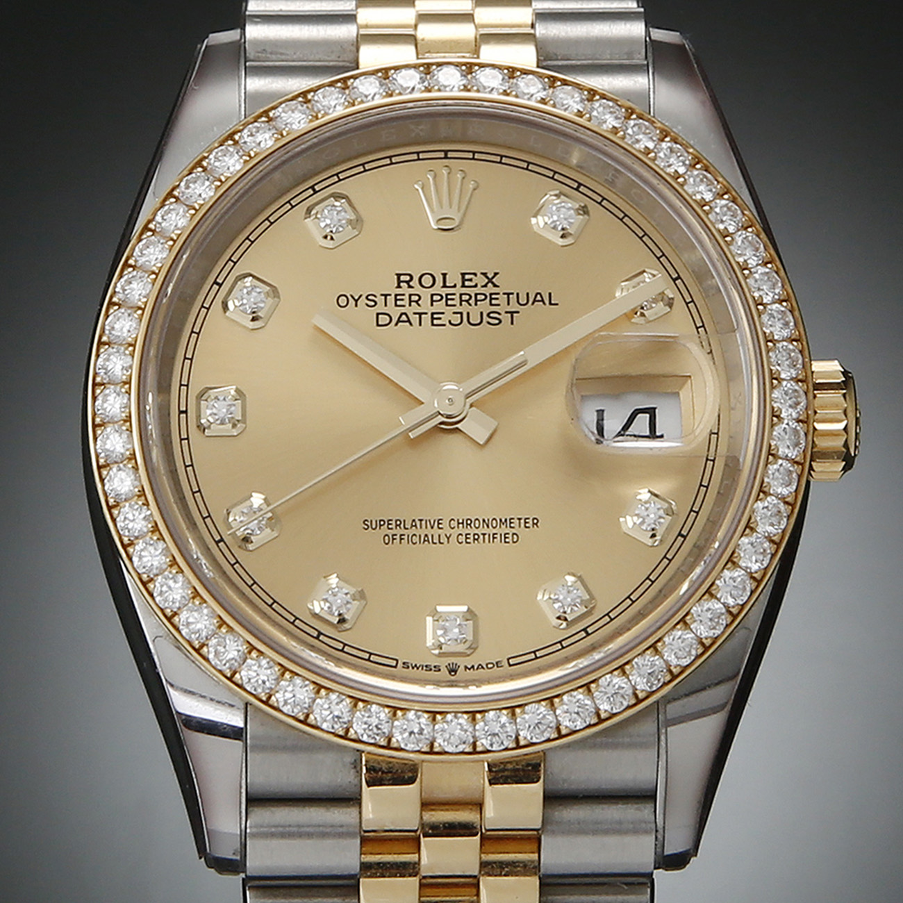ROLEX(USED)롤렉스 데이저스트36 다이아베젤 126283RBR