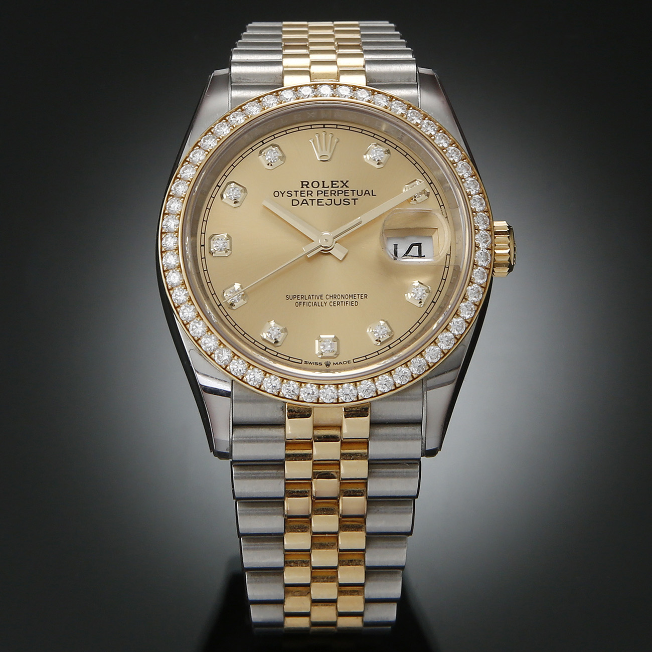 ROLEX(USED)롤렉스 데이저스트36 다이아베젤 126283RBR