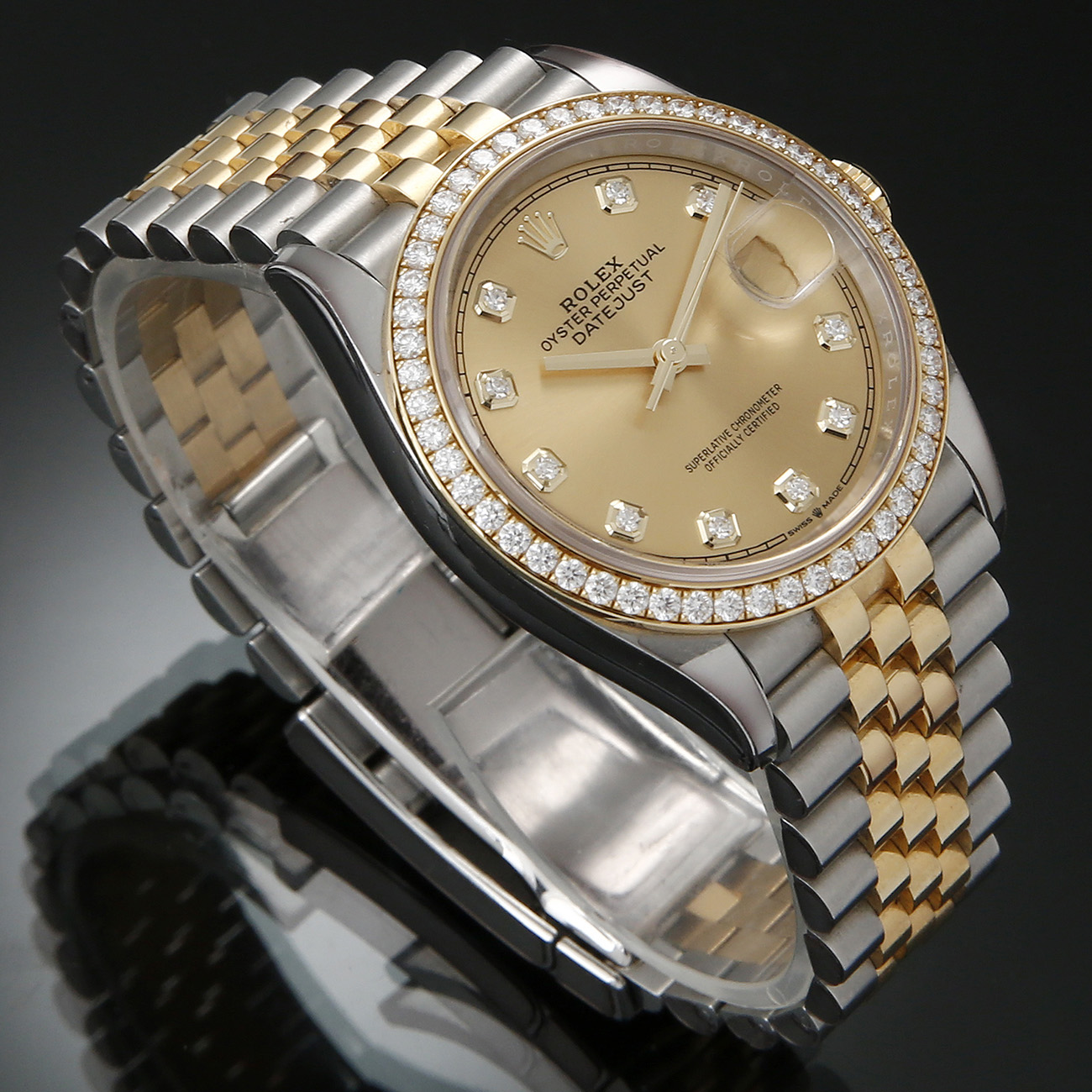 ROLEX(USED)롤렉스 데이저스트36 다이아베젤 126283RBR