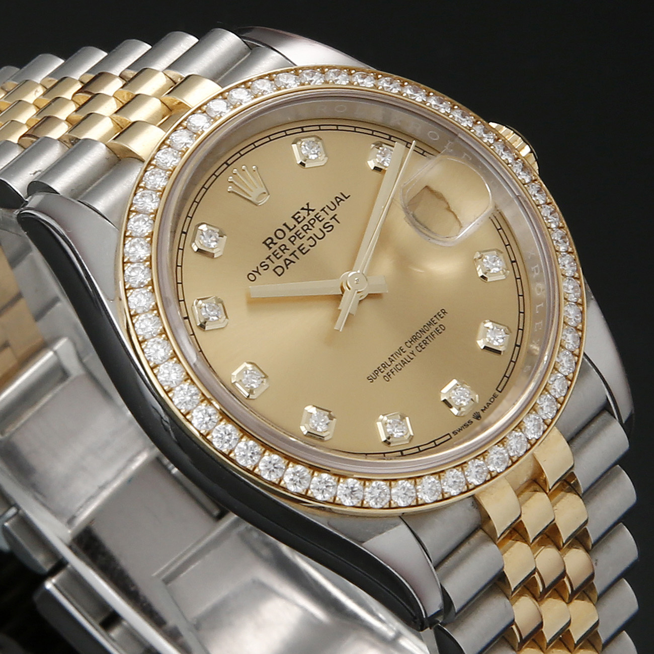 ROLEX(USED)롤렉스 데이저스트36 다이아베젤 126283RBR