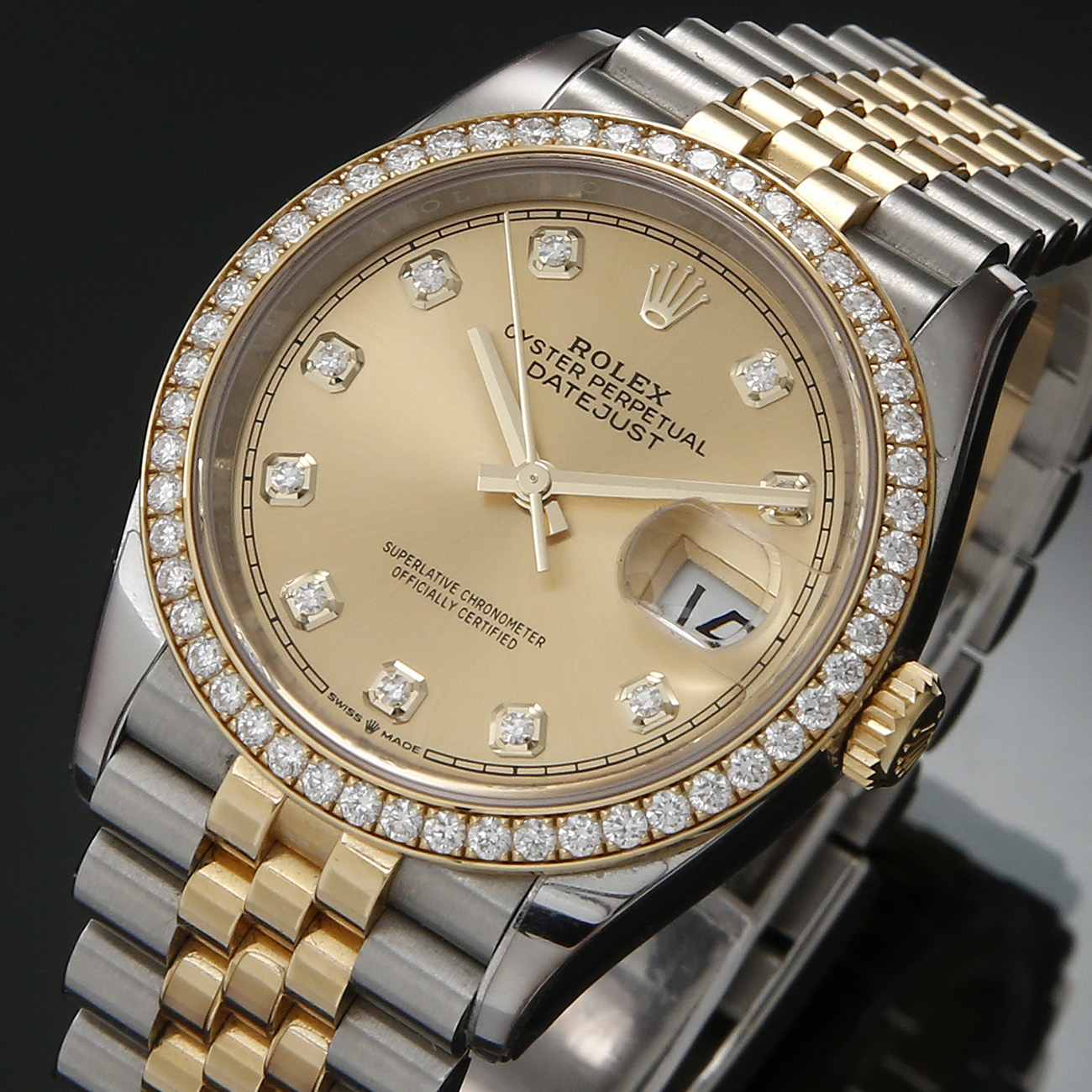 ROLEX(USED)롤렉스 데이저스트36 다이아베젤 126283RBR