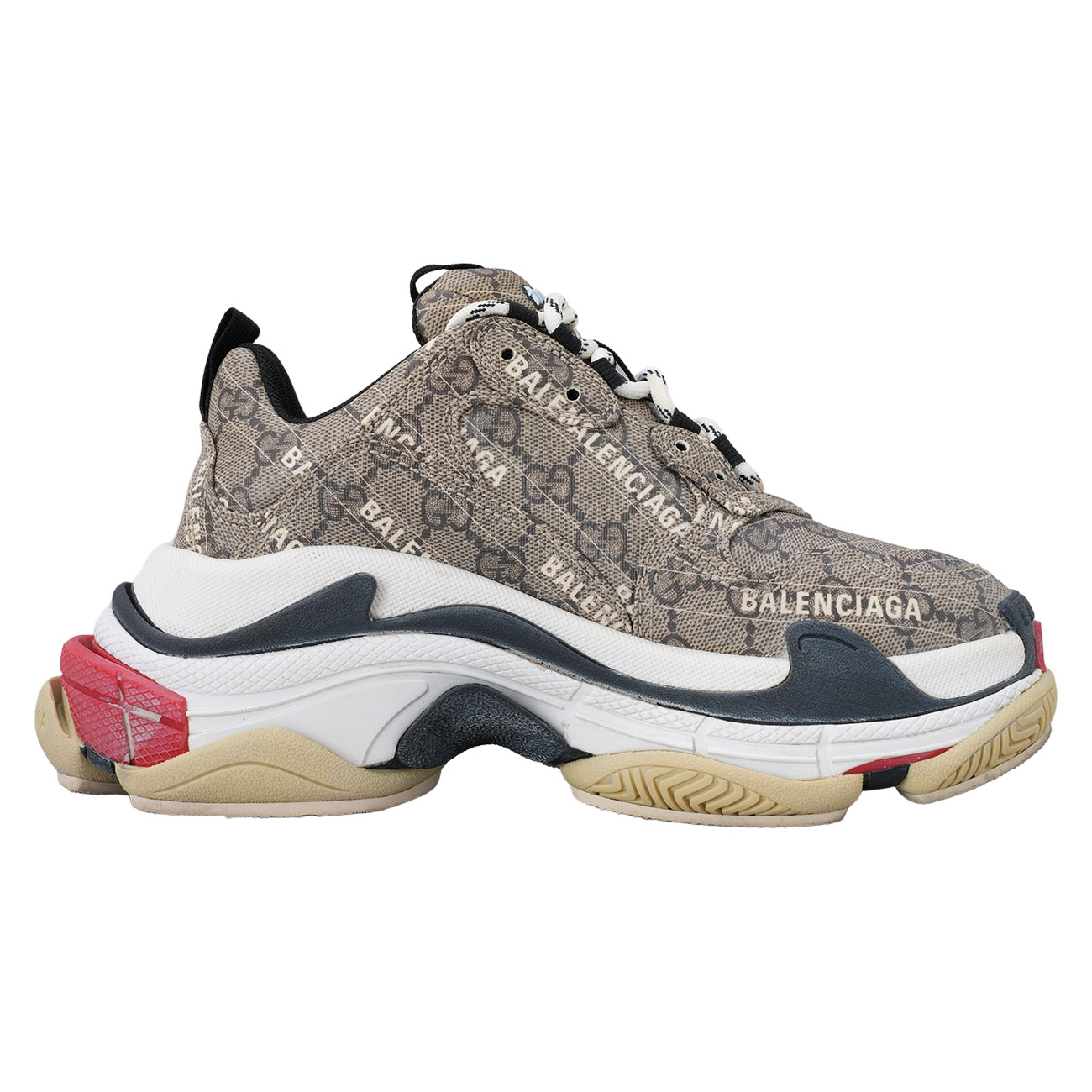 BALENCIAGA(USED)발렌시아가 해커프로젝트 트리플 S #36