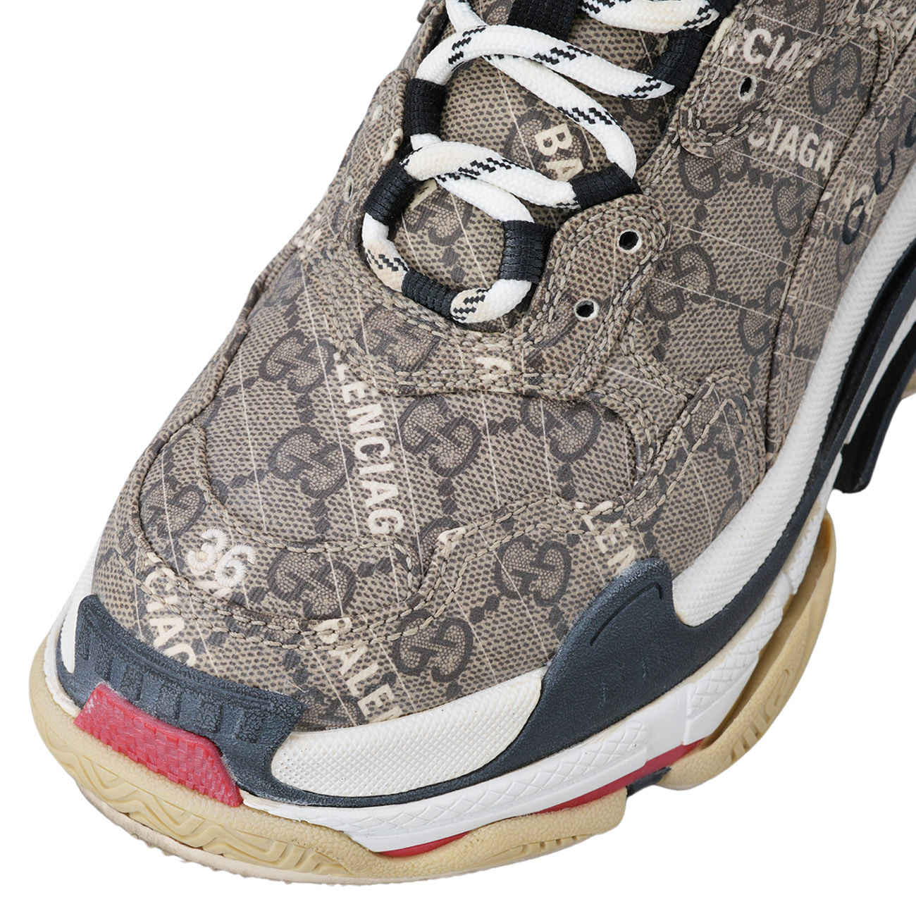 BALENCIAGA(USED)발렌시아가 해커프로젝트 트리플 S #36