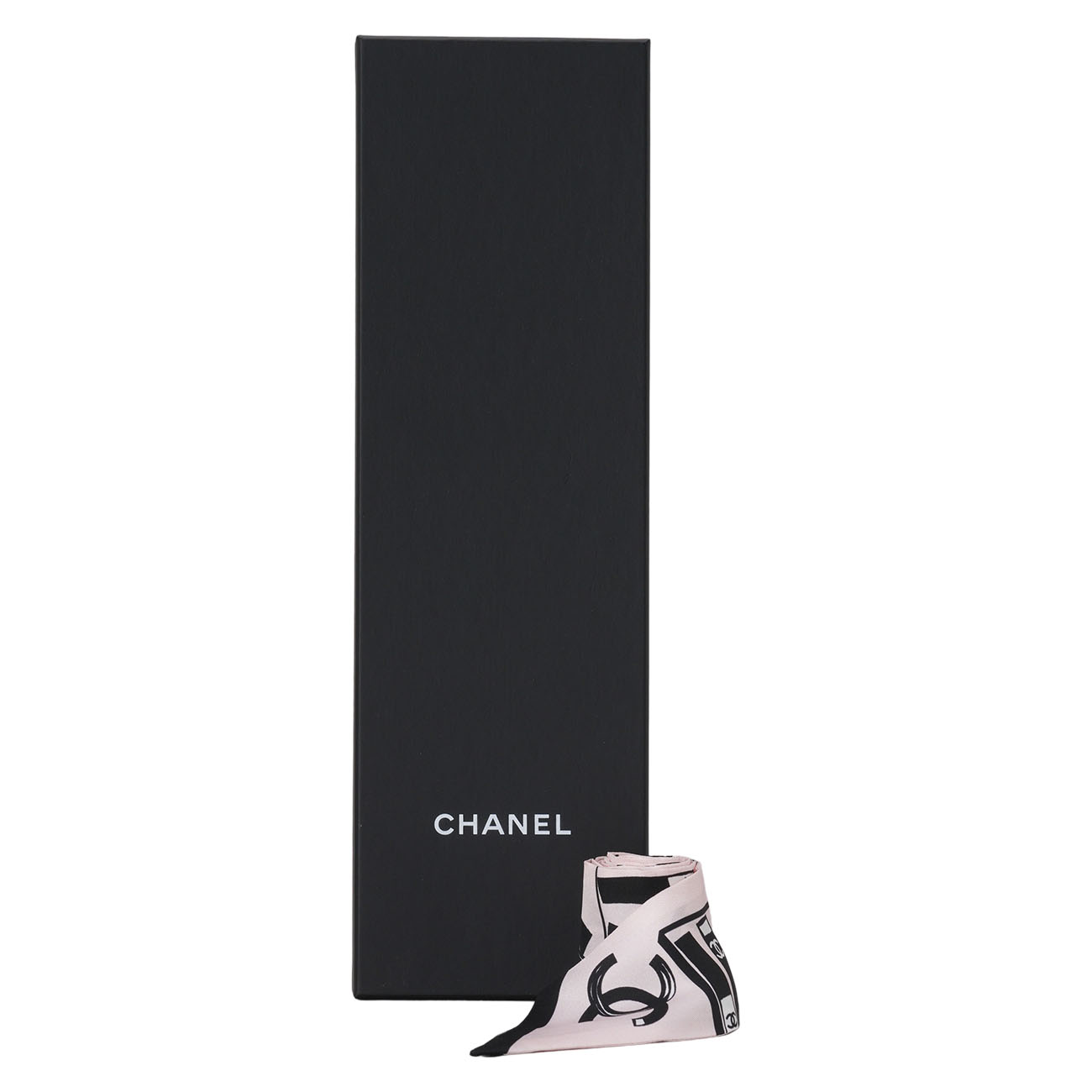 CHANEL(USED)샤넬 트윌리 핑크&블랙