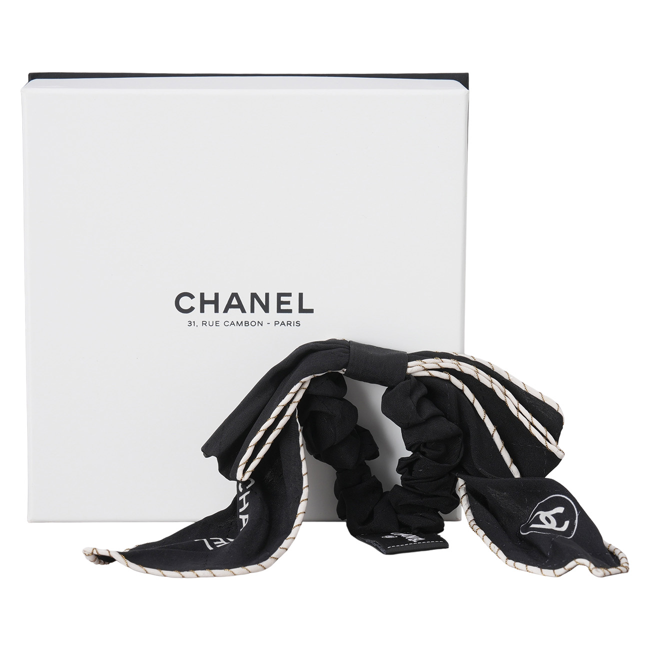 CHANEL(USED)샤넬 AA9172 리본 헤어슈슈