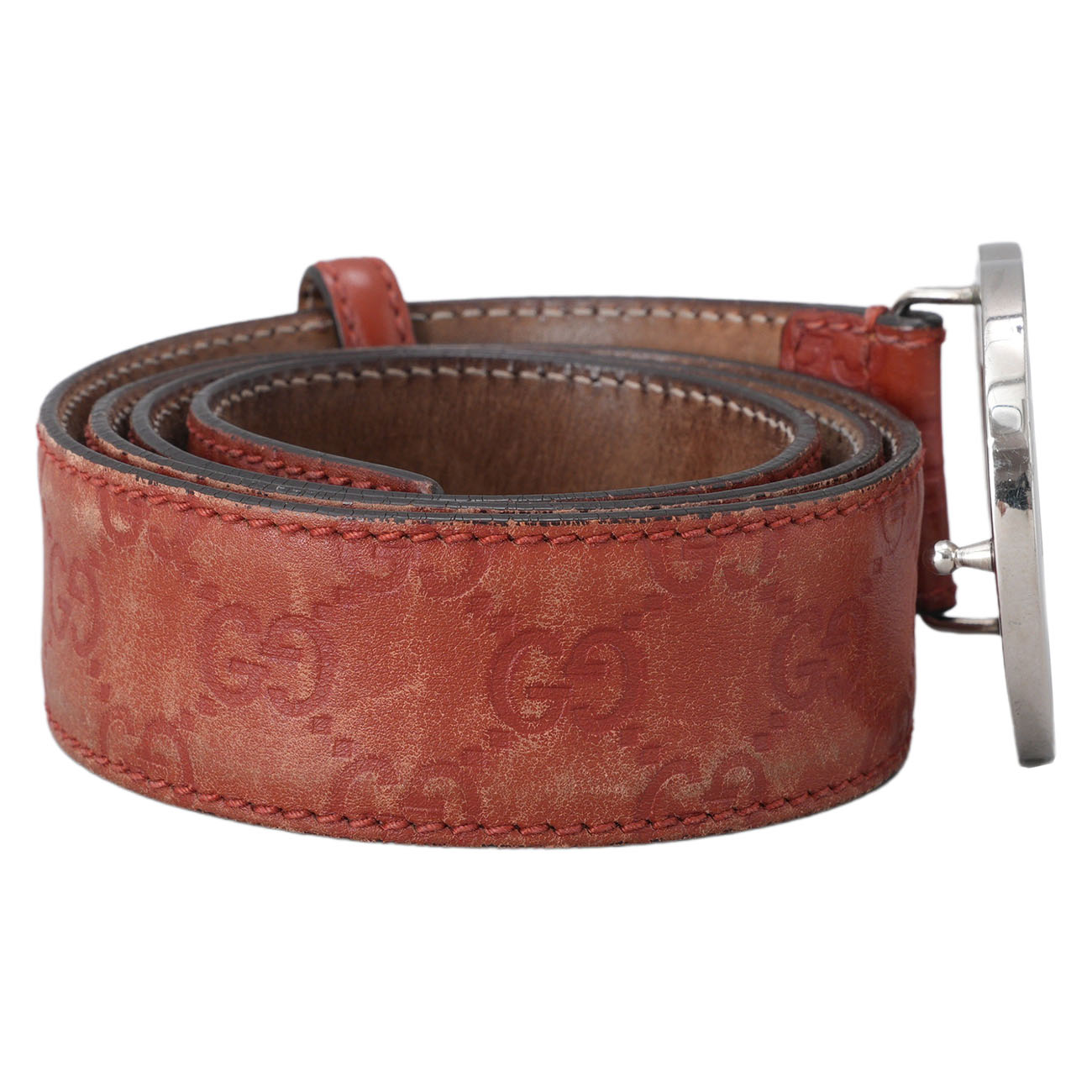 GUCCI(USED)구찌 114984 시마 인터로킹 버클 벨트