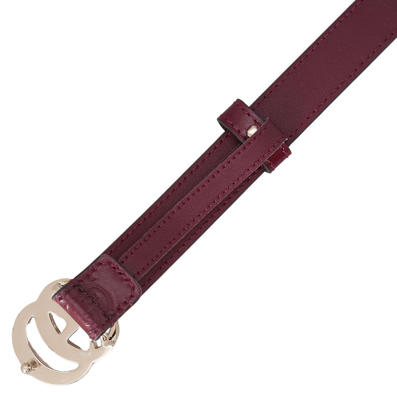 GUCCI(USED)구찌 805711 GG밀라노 슬림 벨트