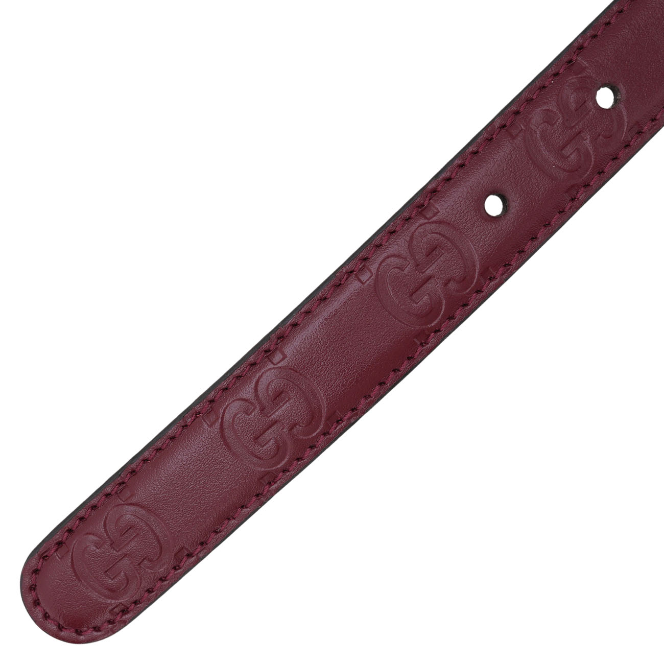 GUCCI(USED)구찌 805711 GG밀라노 슬림 벨트