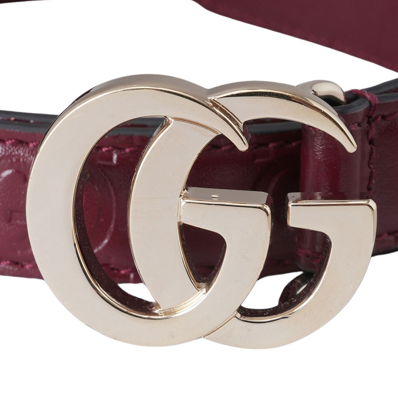 GUCCI(USED)구찌 805711 GG밀라노 슬림 벨트