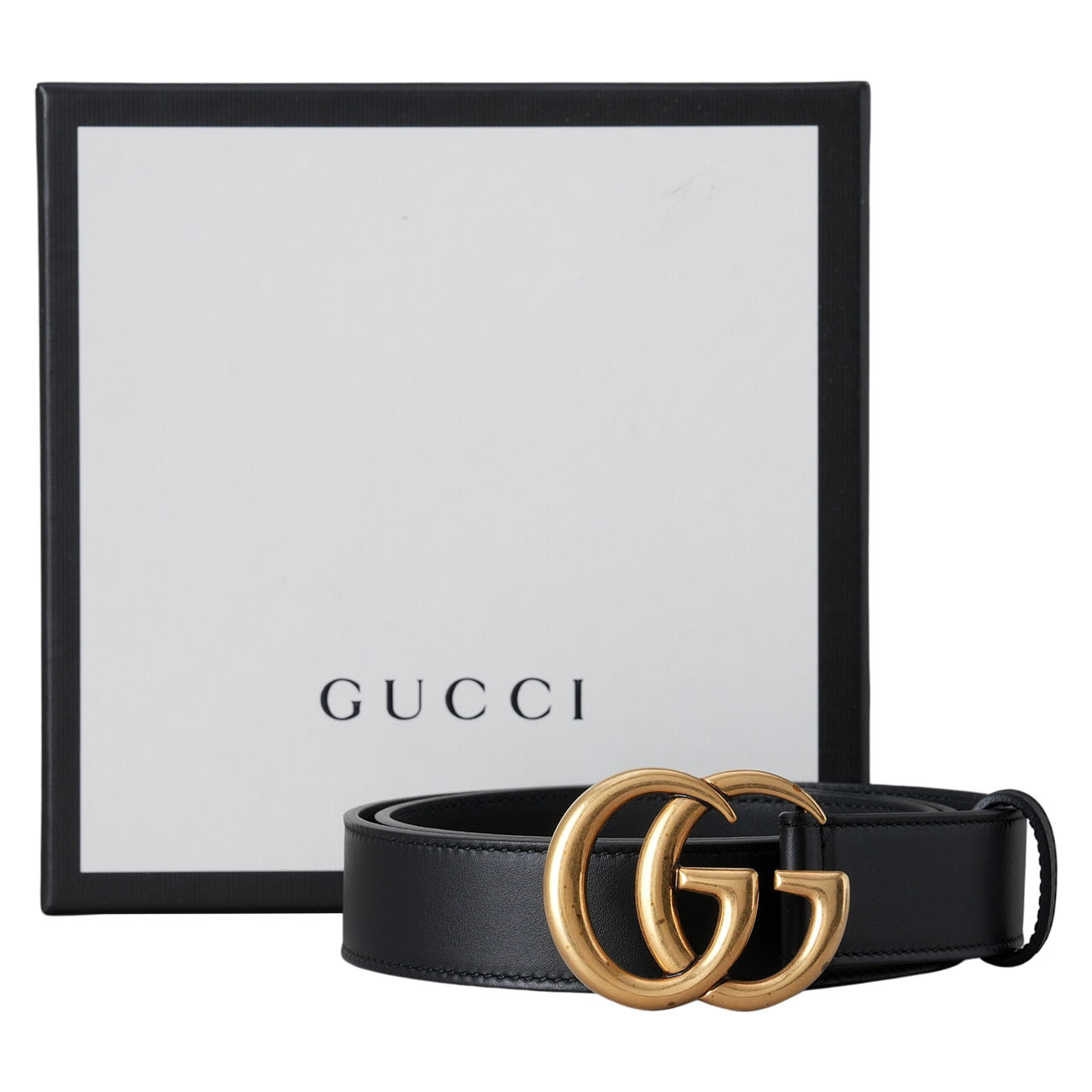 GUCCI(USED)구찌 414516 GG 마몽 벨트